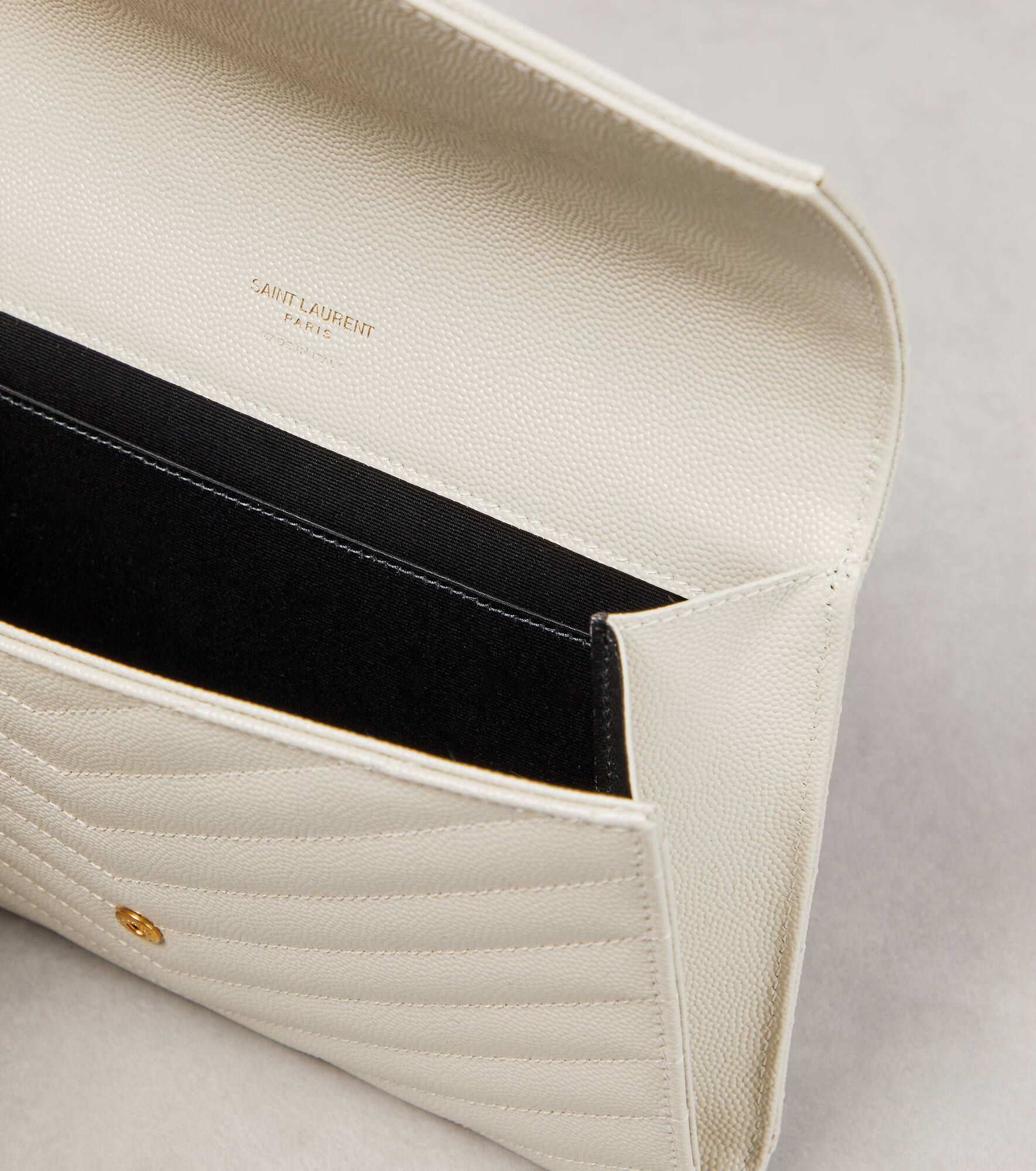 Cassandre Small matelassé leather clutch - 3