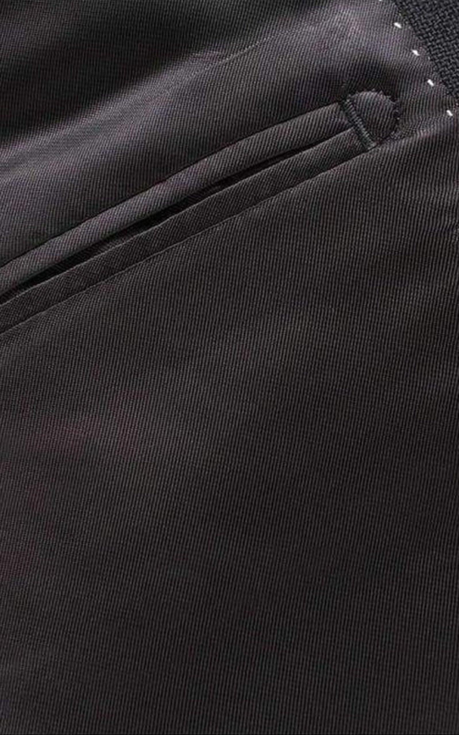 Black Wool Jacket - 4