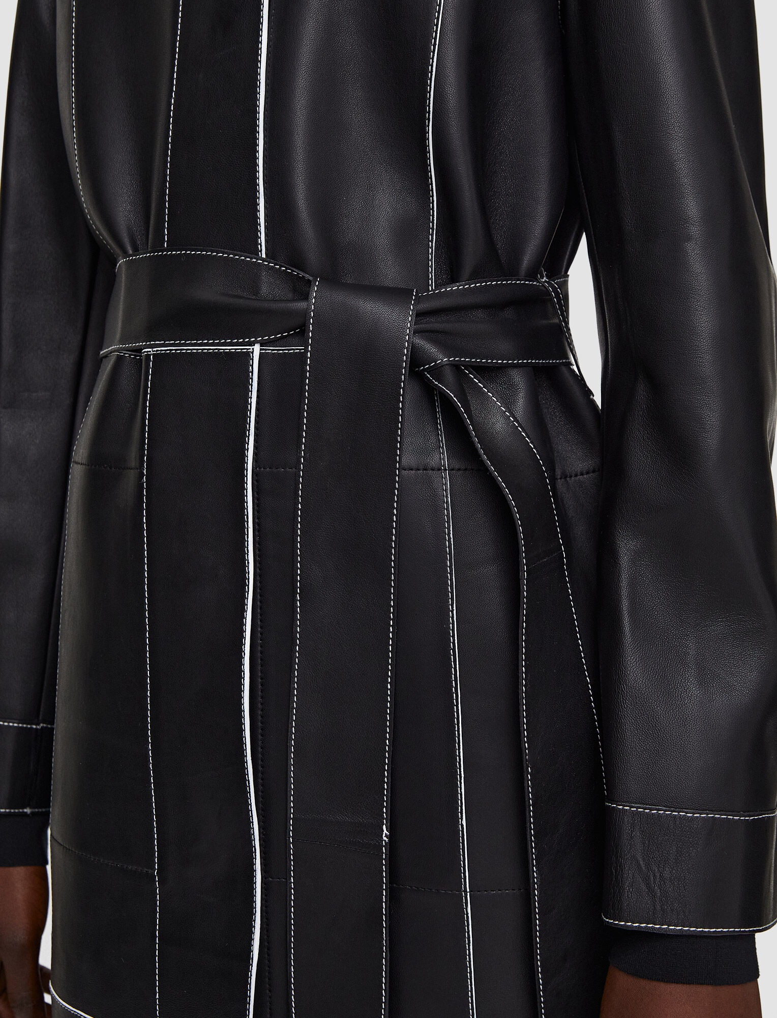 Bonded Leather Lancry Coat - 5