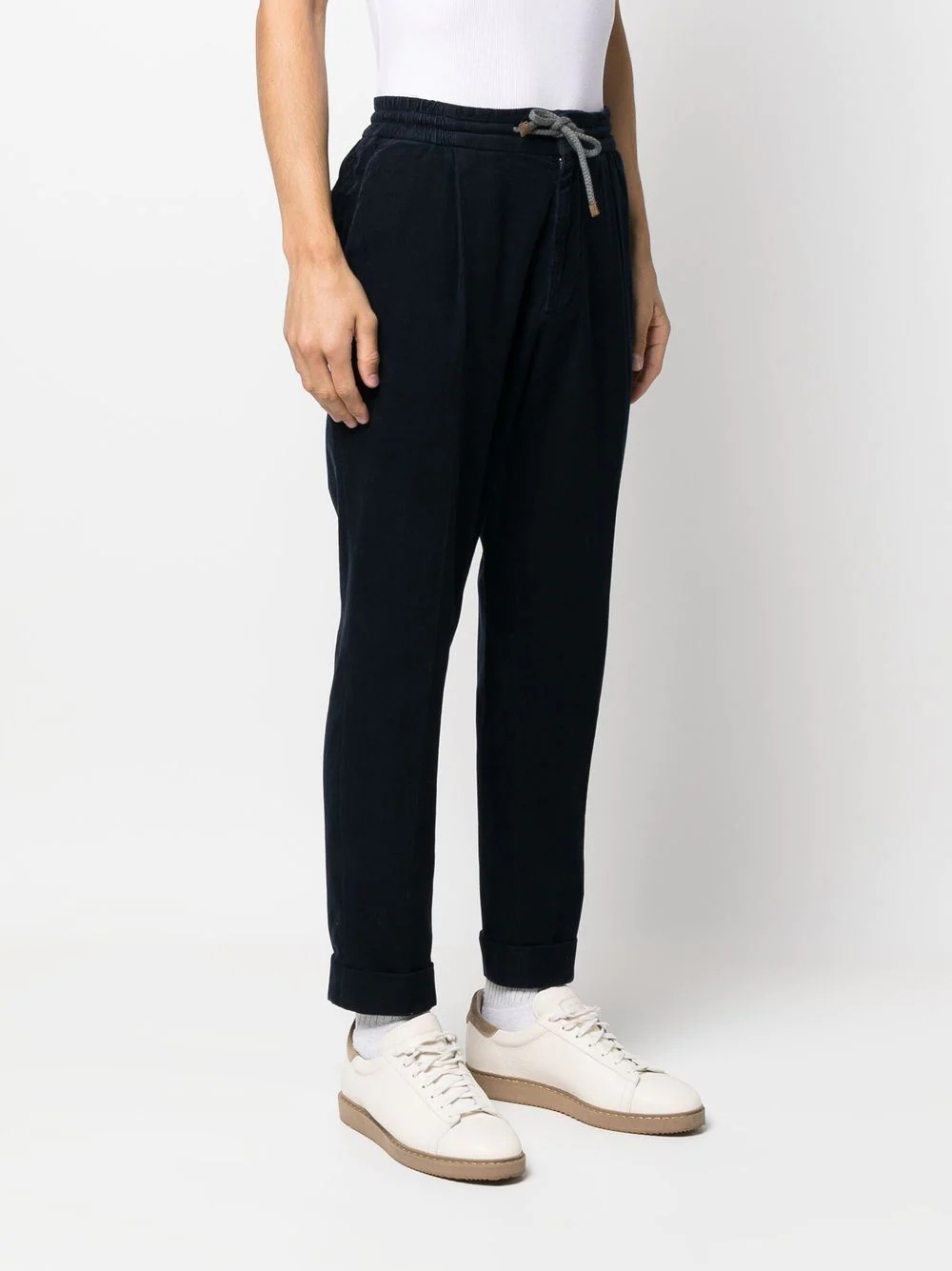 straight-leg corduroy trousers - 3