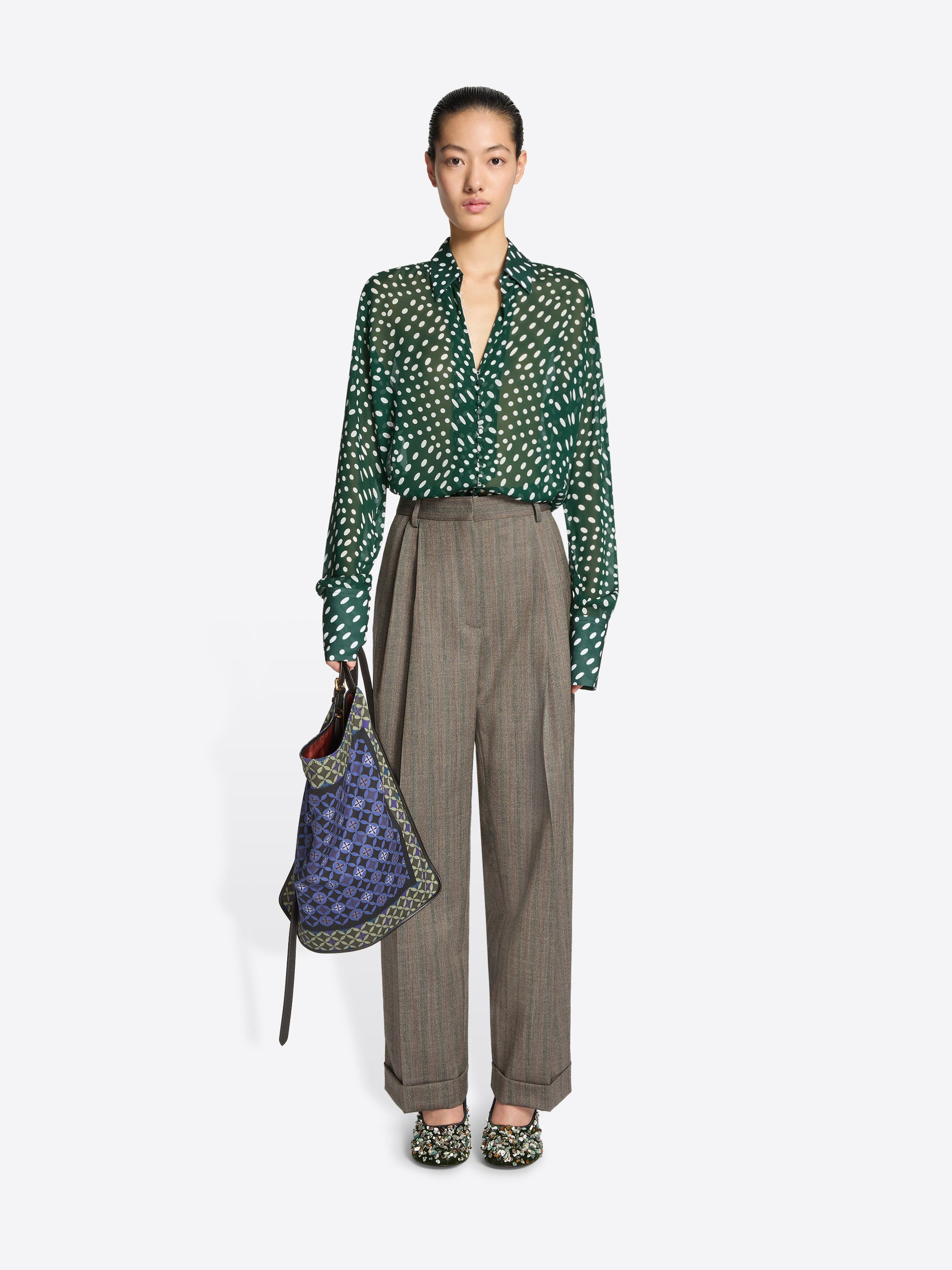 PLEATED PANTS - 2