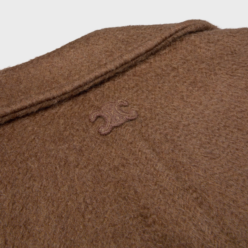 jacket IN double-face cashmere and camel 4
