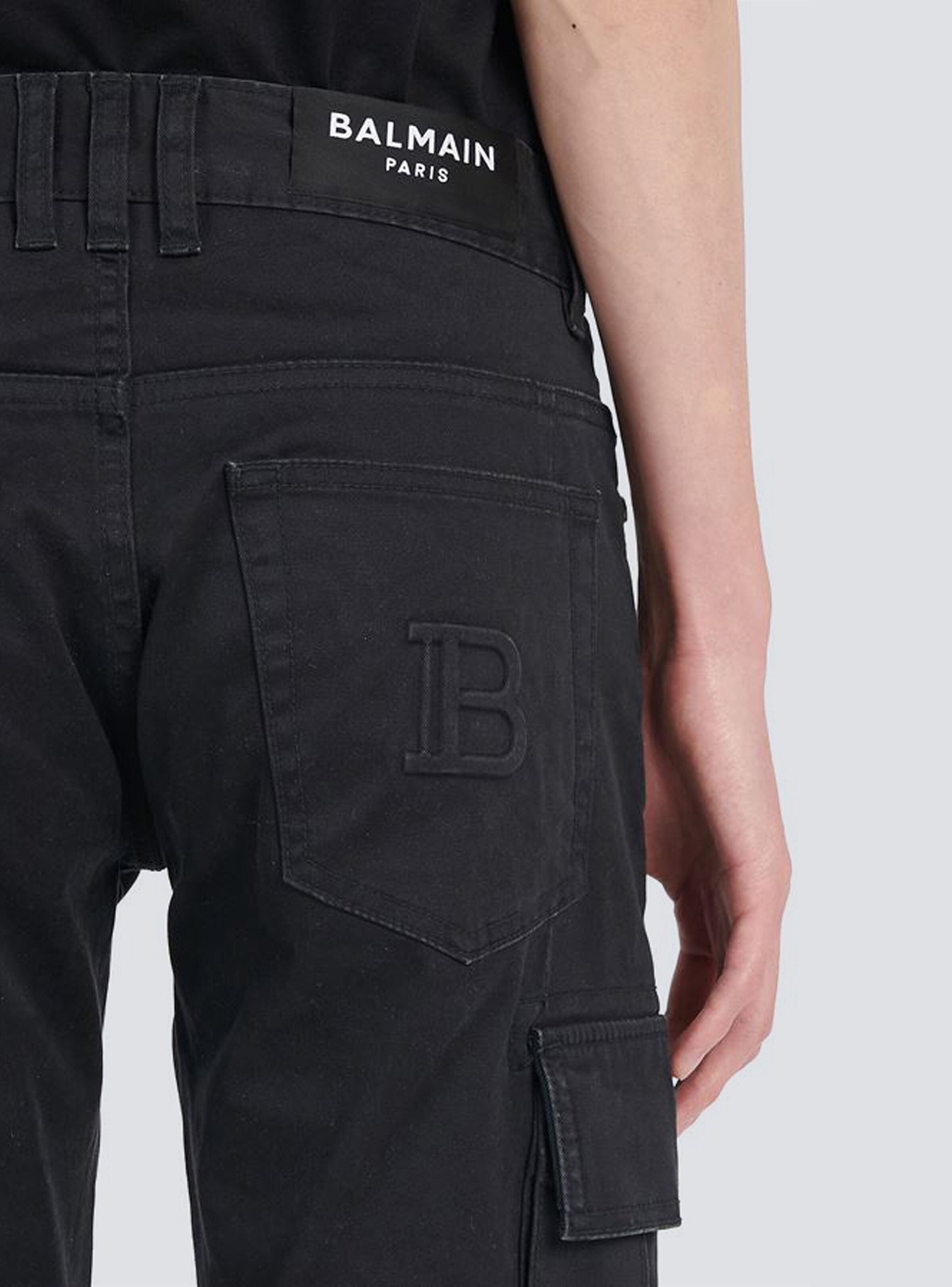 Cotton cargo pants - 6