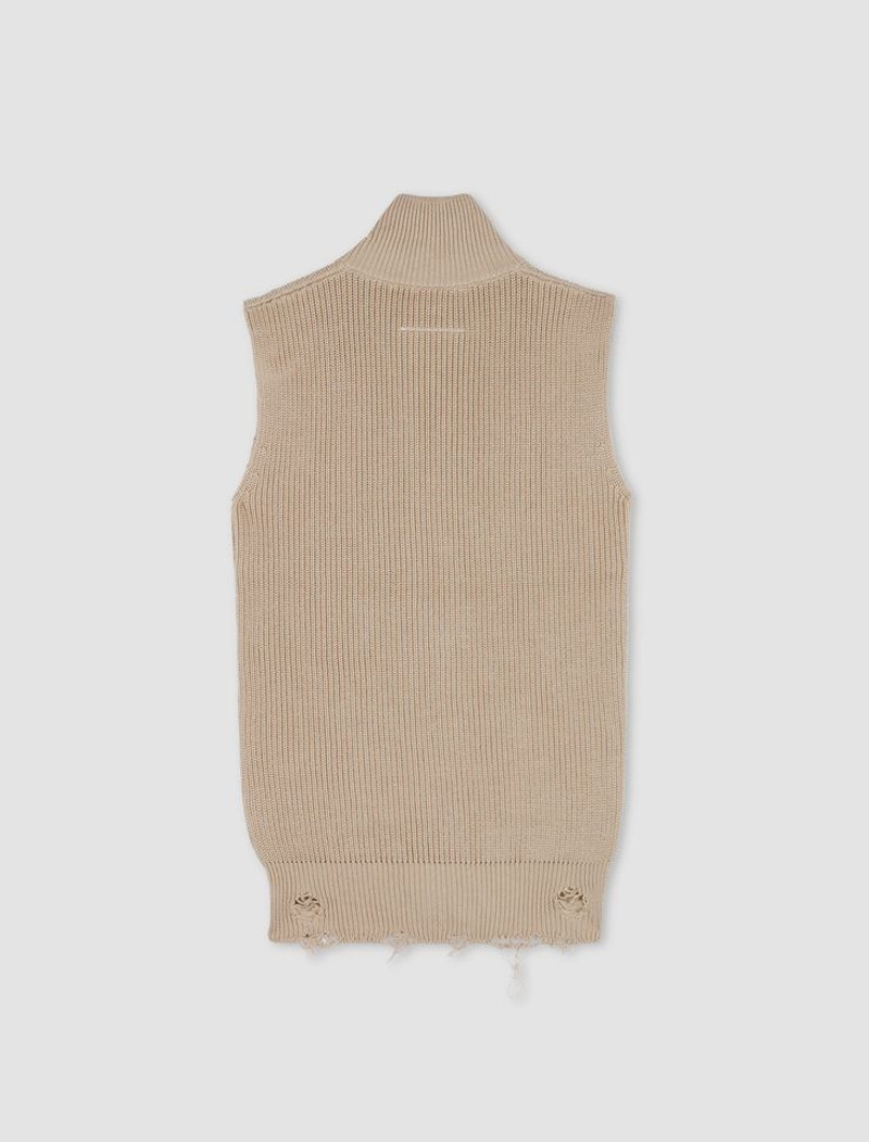 MM6 Maison Margiela Knitted vest outlook