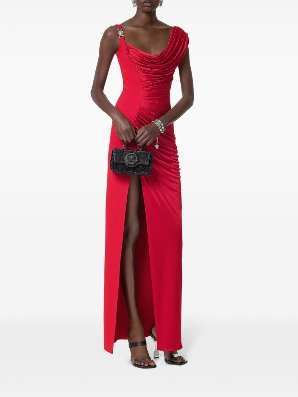 Medusa '95 draped gown - 2