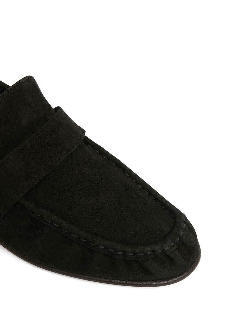 Ruched penny loafers 4