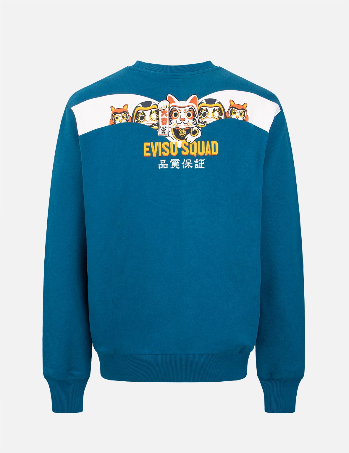 EVISU SQUAD DAICOCK PRINT SWEATSHIRT - 2