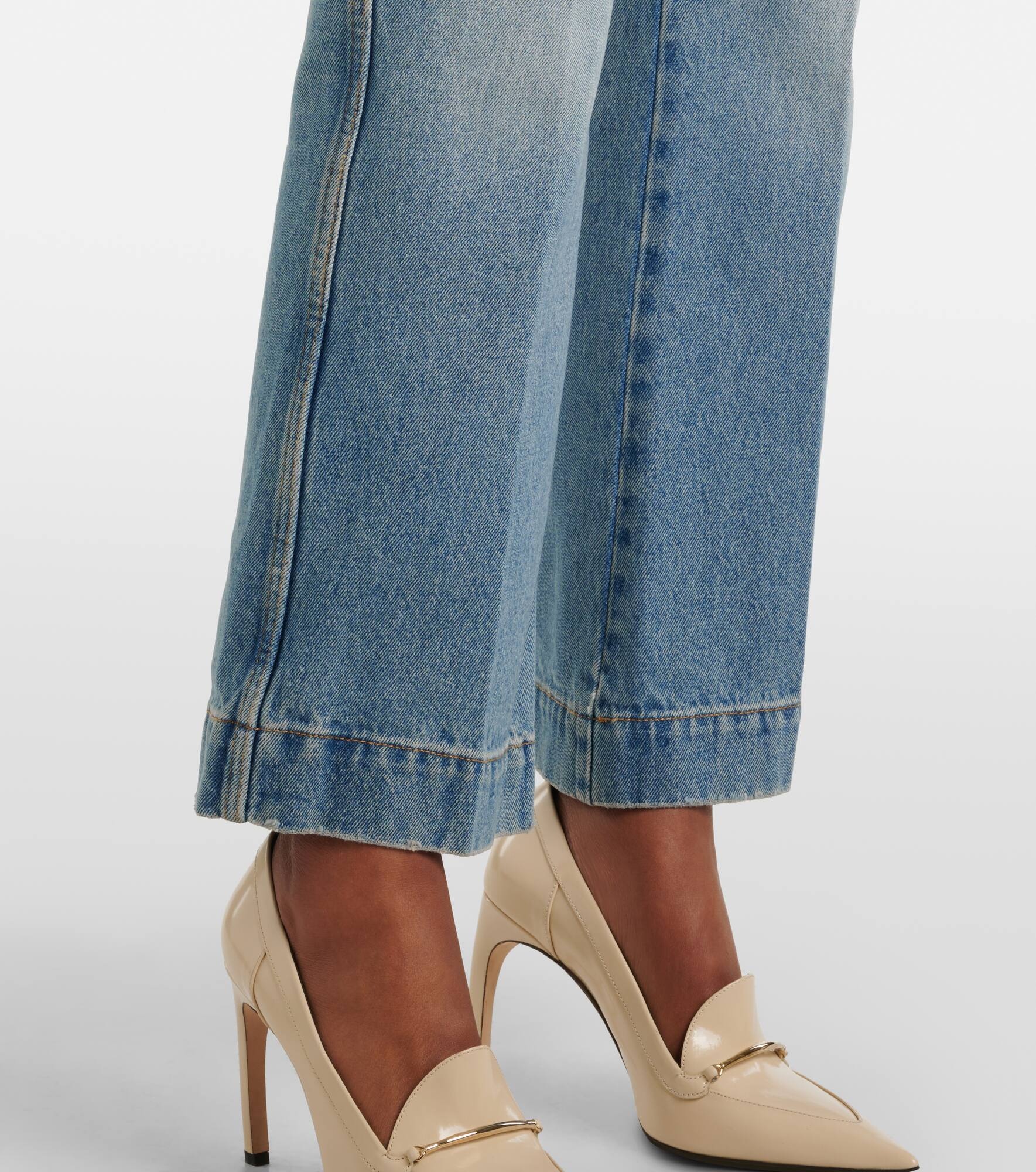 Alina cropped bootcut jeans - 5