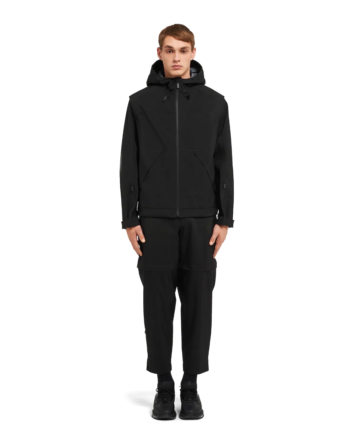 Technical fabric windbreaker - 2
