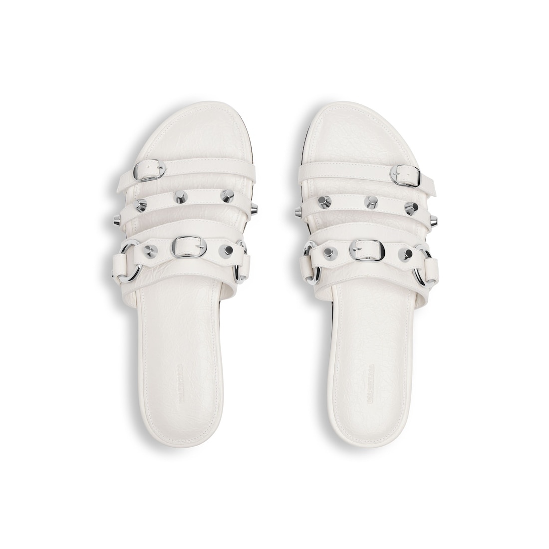 Women's City Mule Flat in White - 6