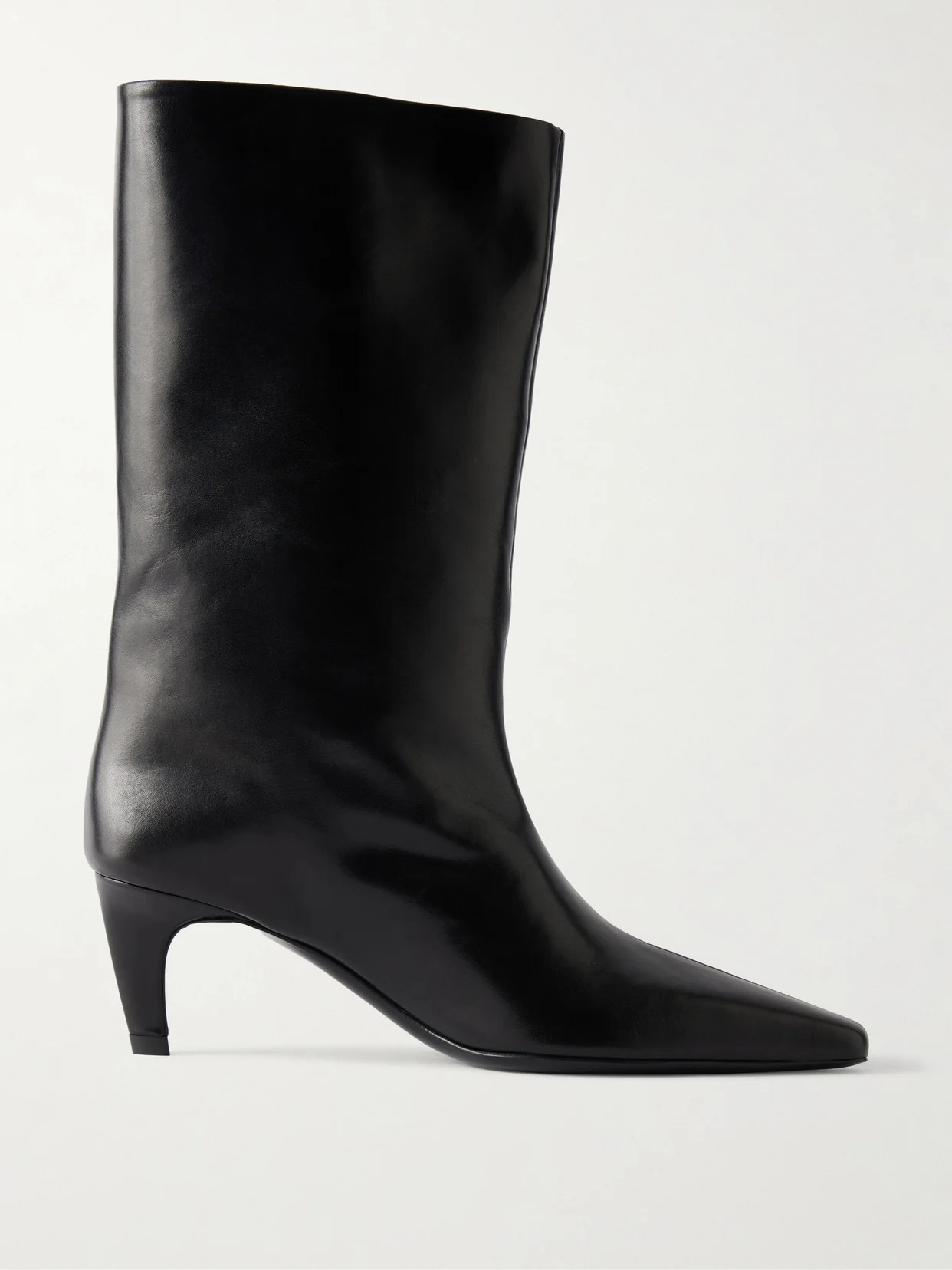 Cave Leather Knee Boots - 1