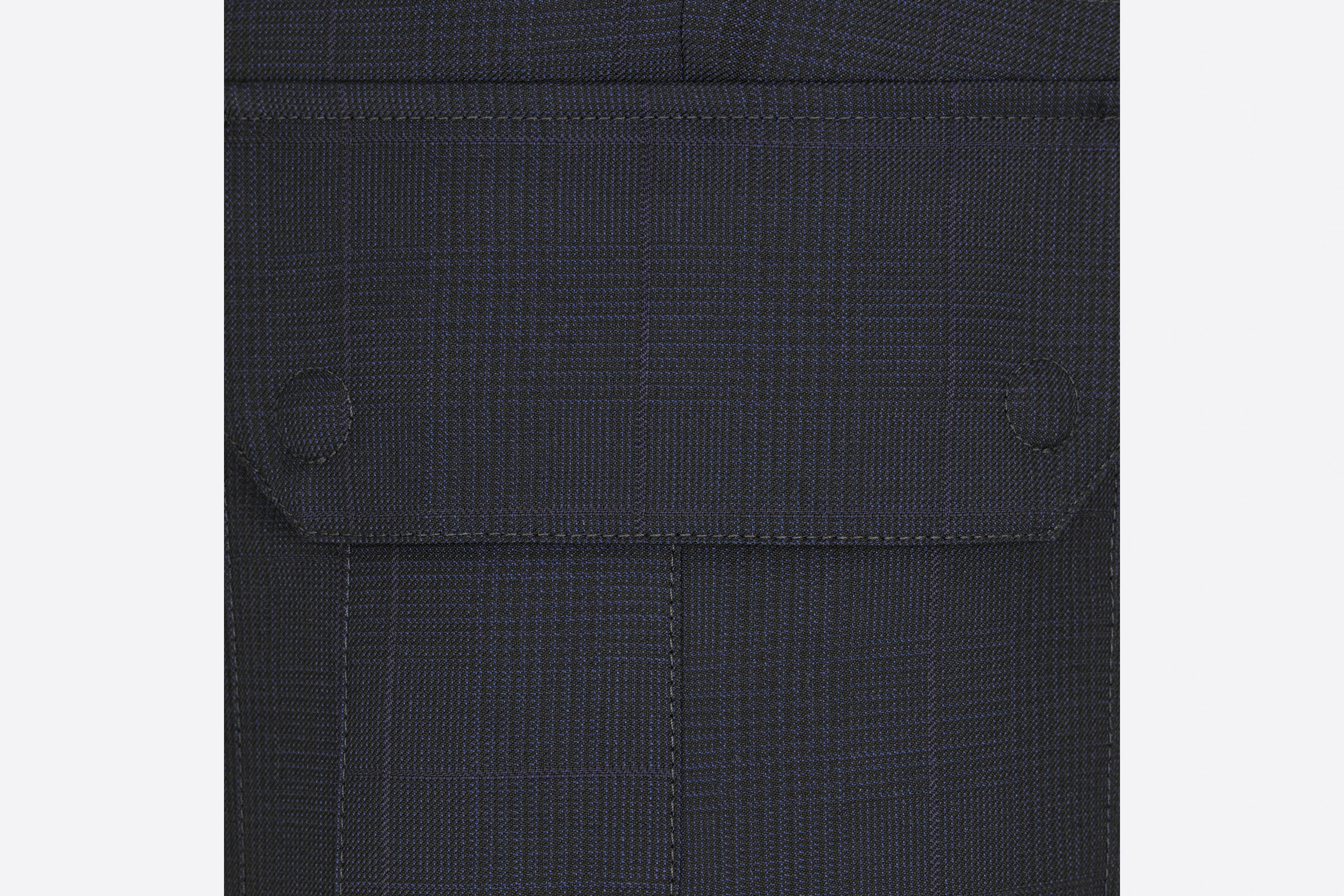 Checkered Cargo Pants - 3