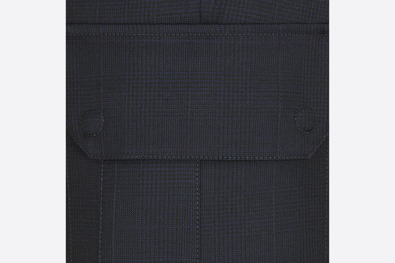 Checkered Cargo Pants 3