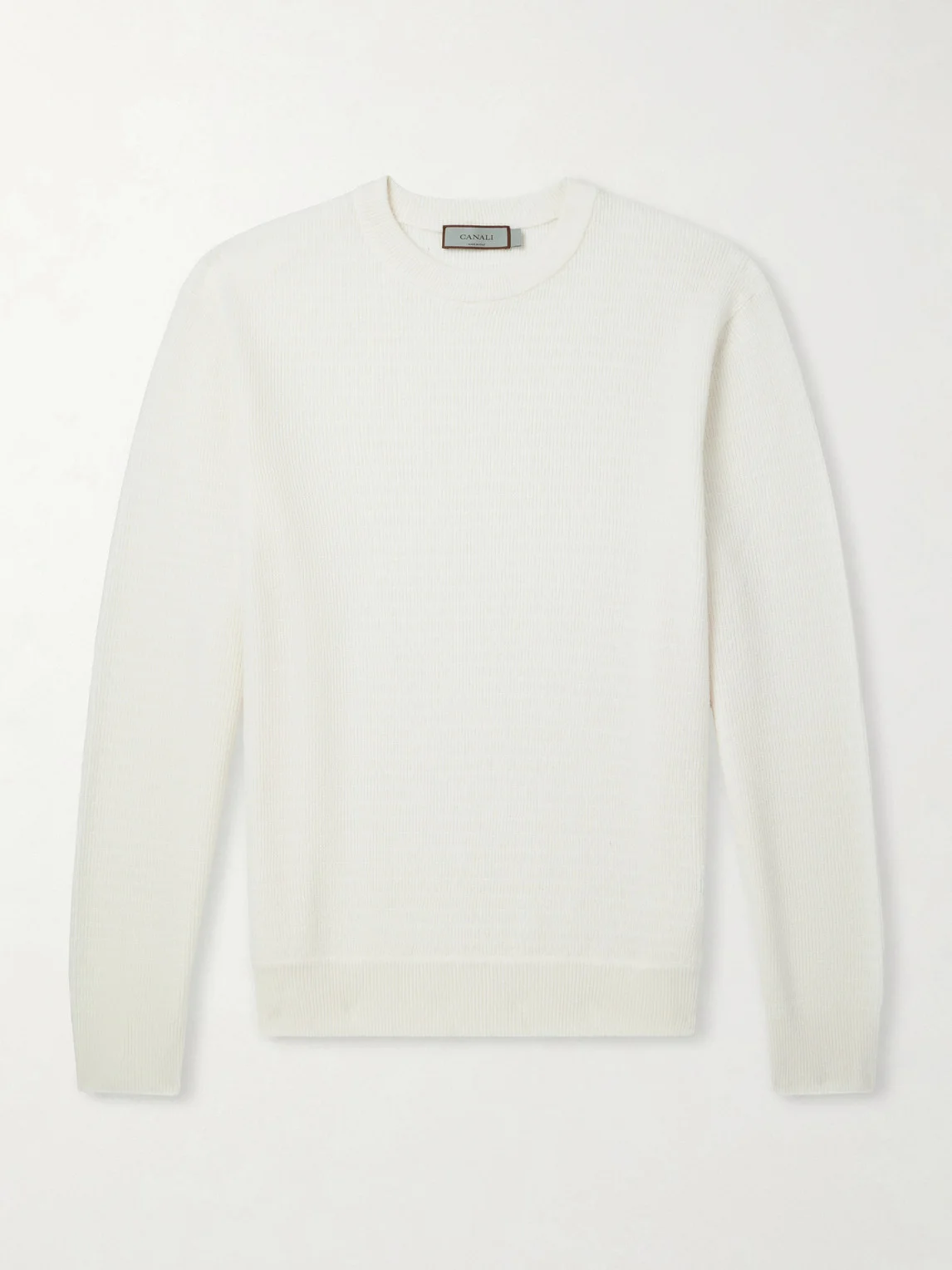 Wool and Cashmere-Blend Sweater - 1