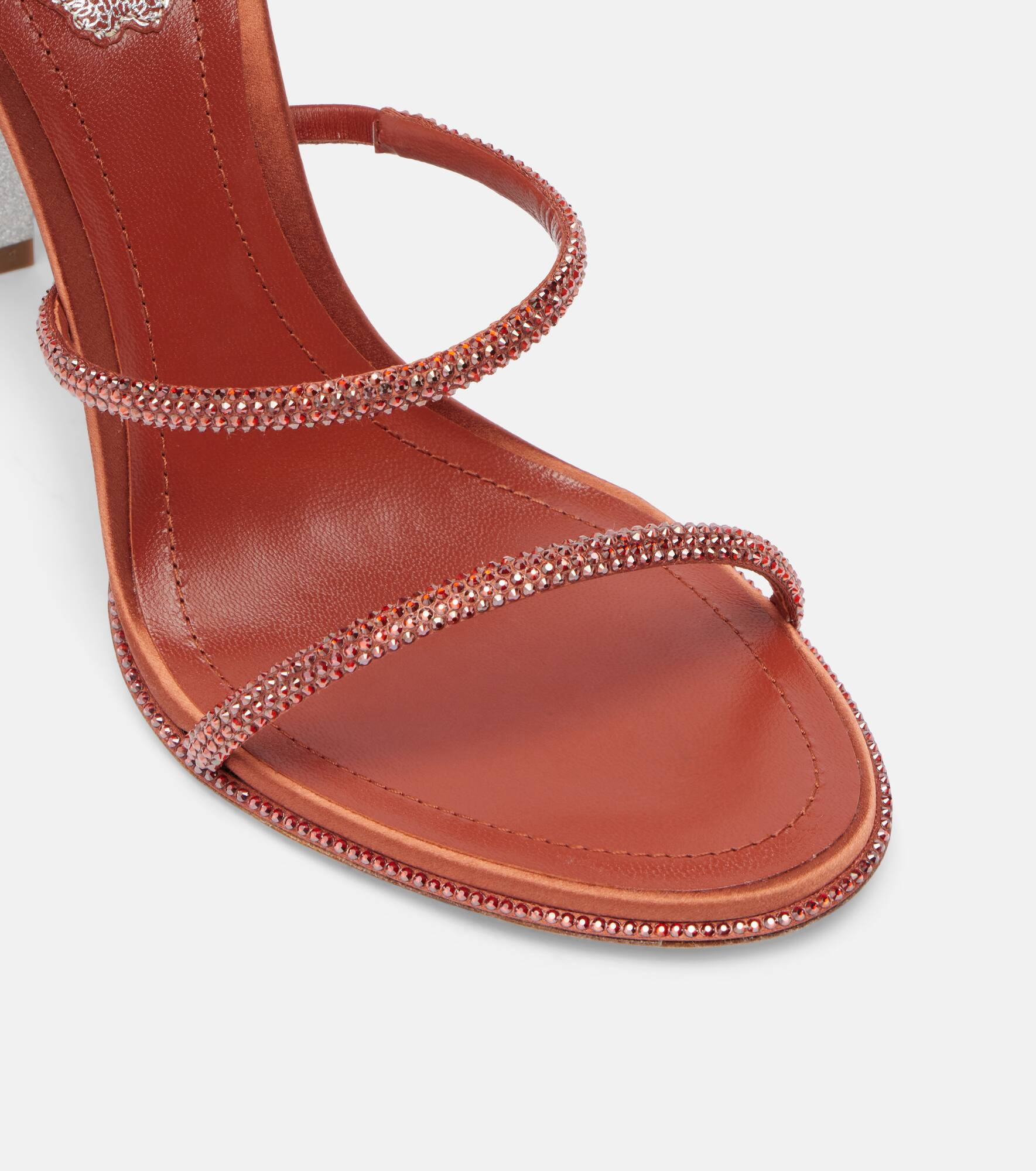 Cleo 105 embellished satin sandals - 5