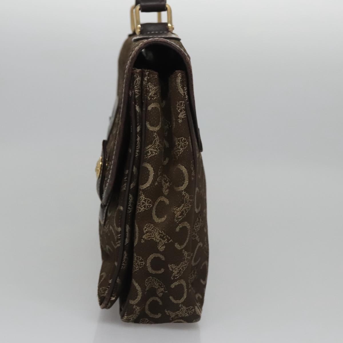 CELINE C Sulky Hand Bag Canvas Brown - 3