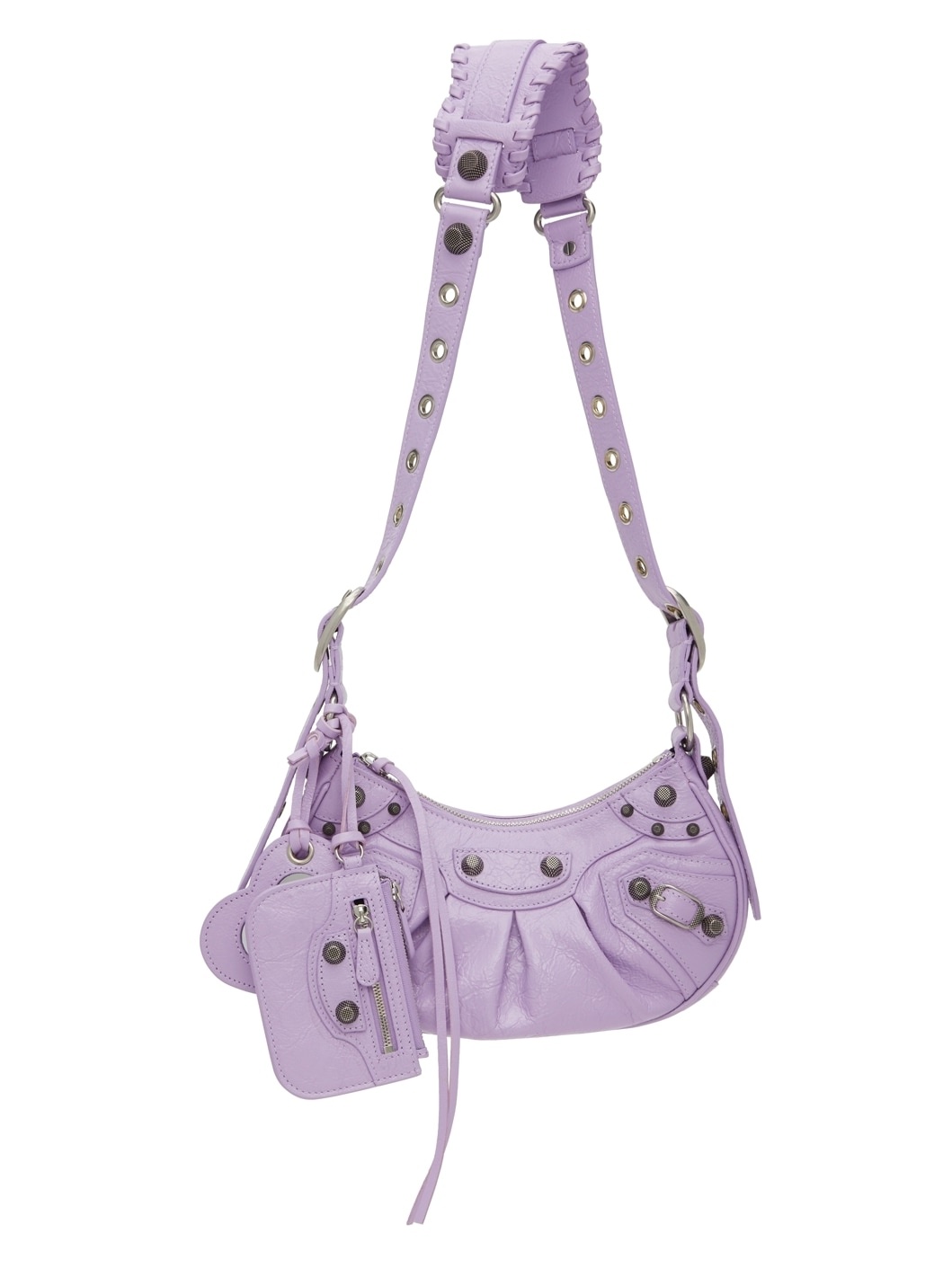 Purple XS 'Le Cagole' Shoulder Bag - 1