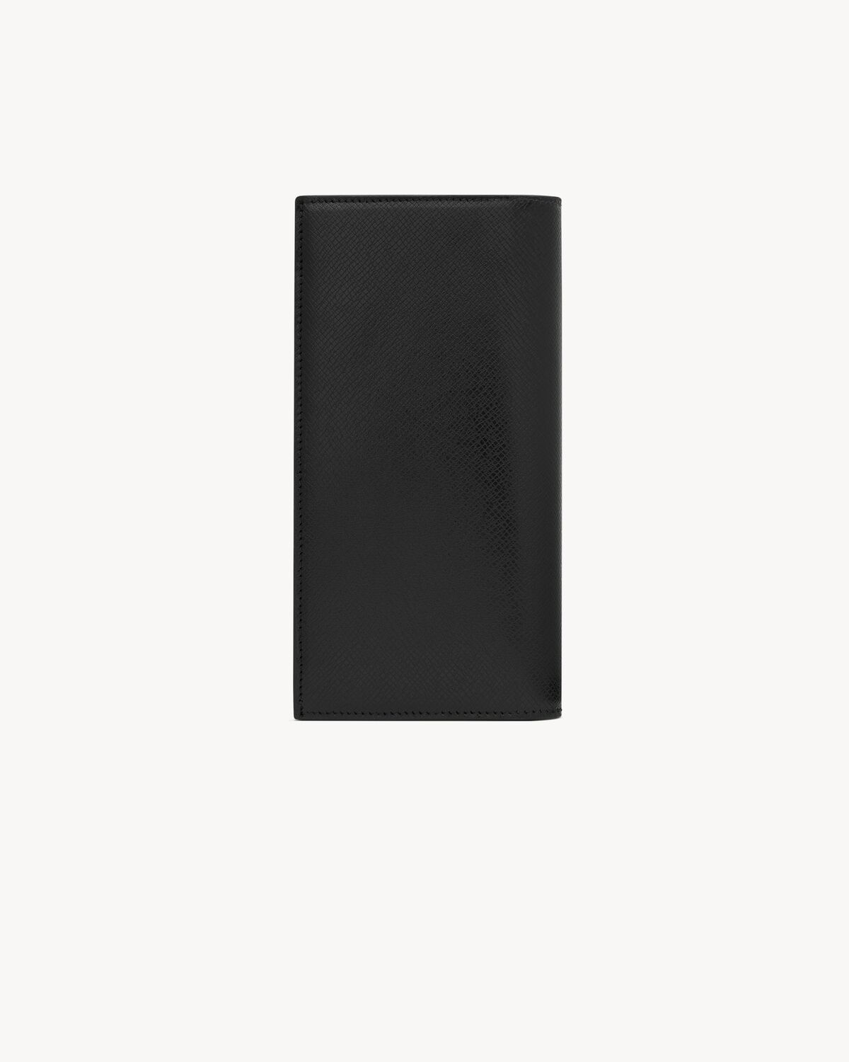 SAINT LAURENT PARIS CONTINENTAL WALLET IN COATED BARK LEATHER - 2