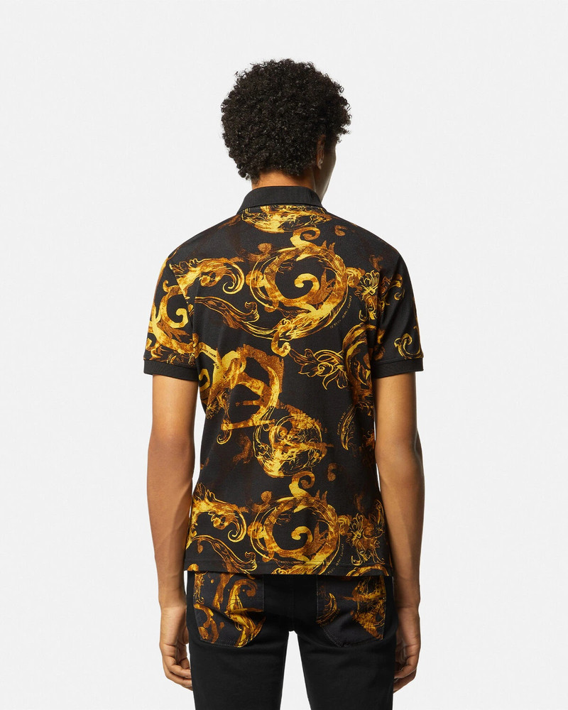 Watercolour Couture Polo Shirt 5