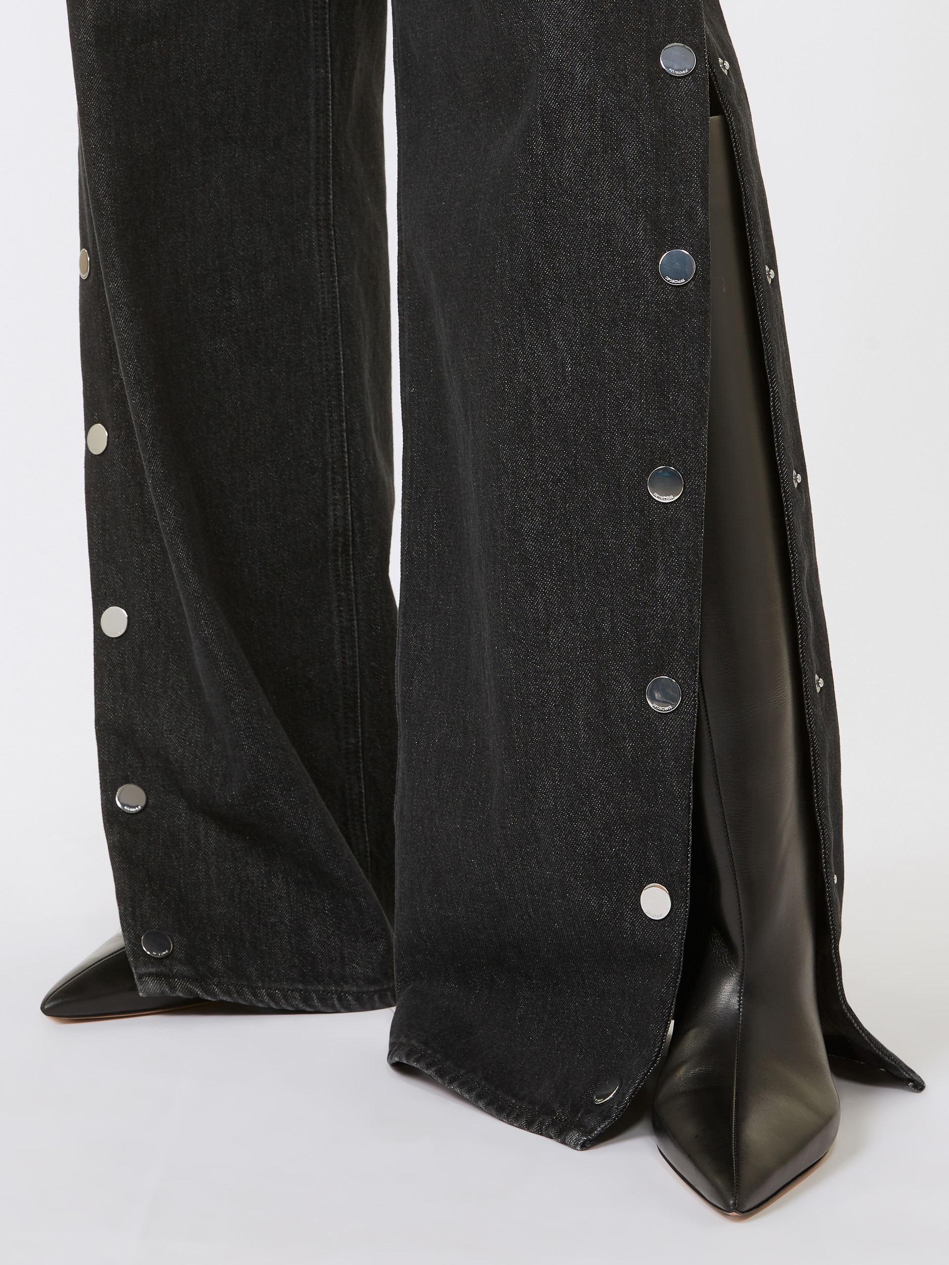 GALANTE Button-up wide-leg jeans - 5