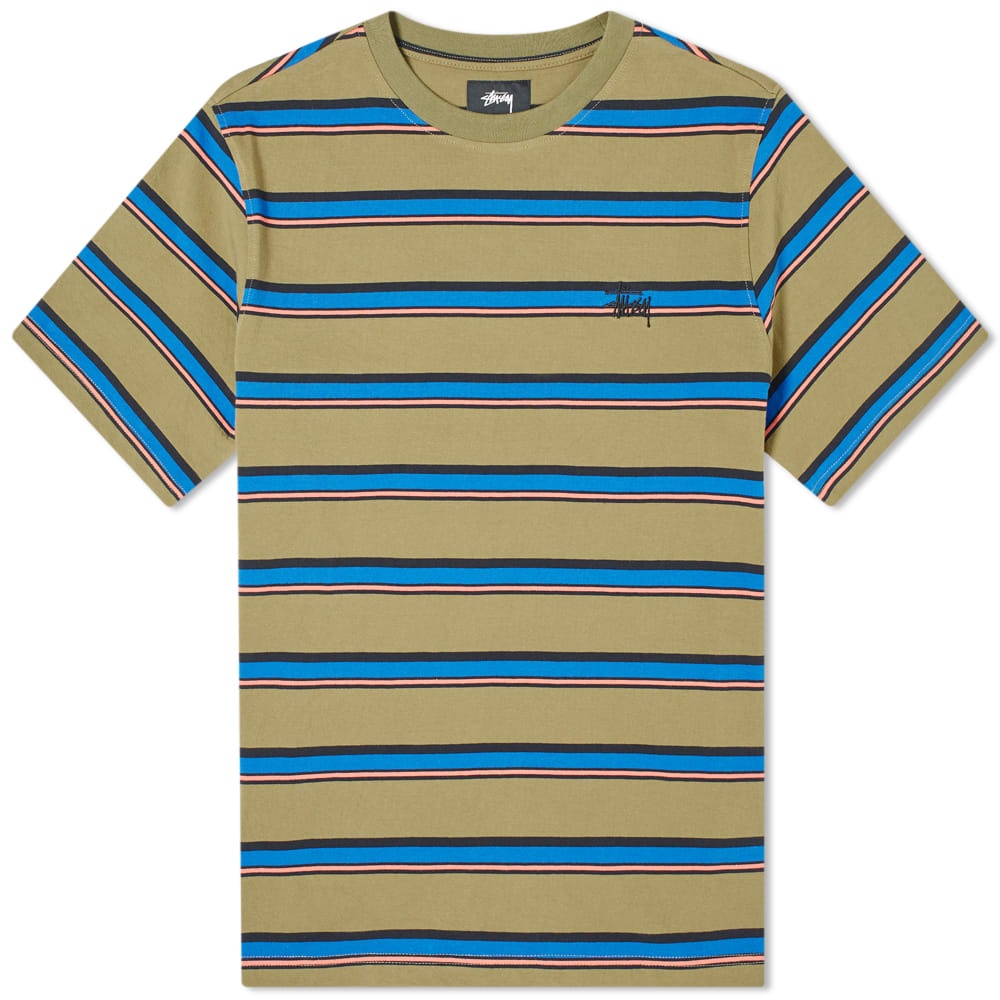 Stussy Harbour Stripe Tee - 1