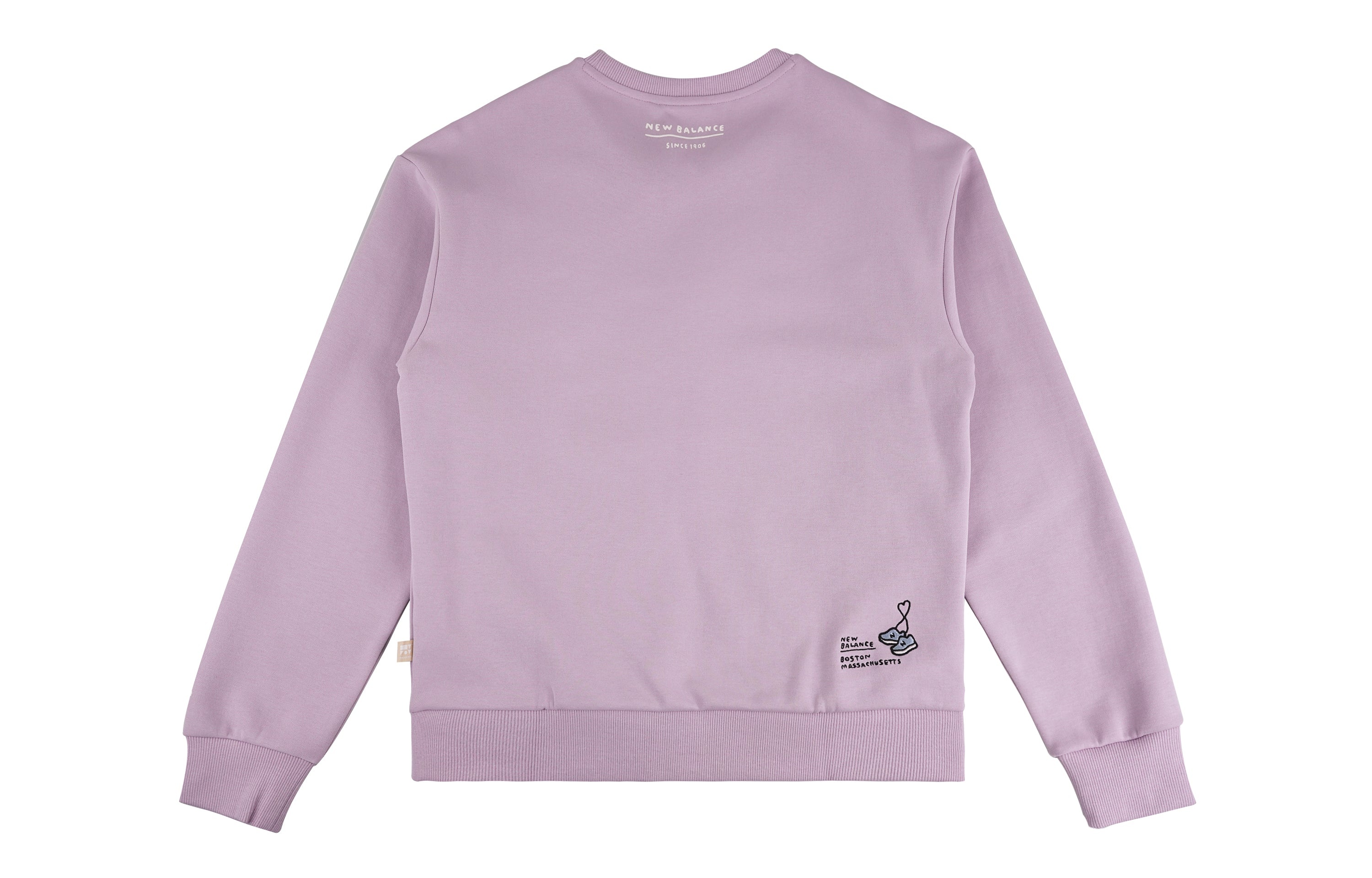 (WMNS) New Balance x Zero Per Zero Sweatshirt 'Purple' NCA47012-DV - 2