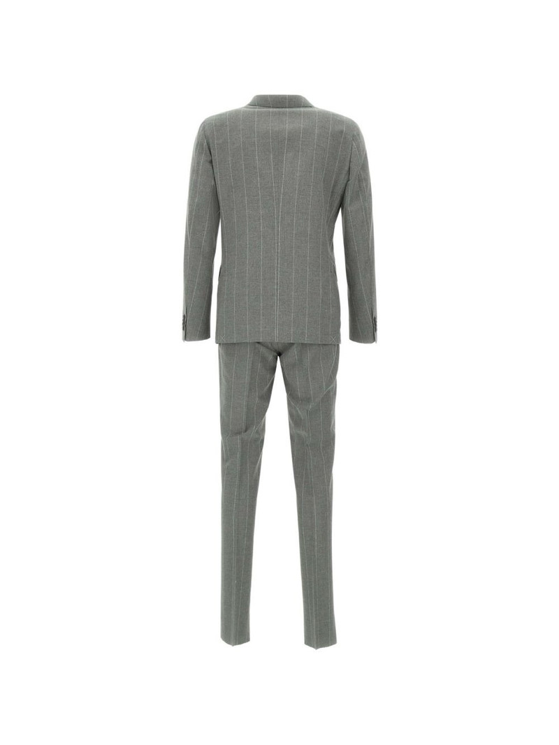 CORNELIANI pinstripe double-breasted suit outlook