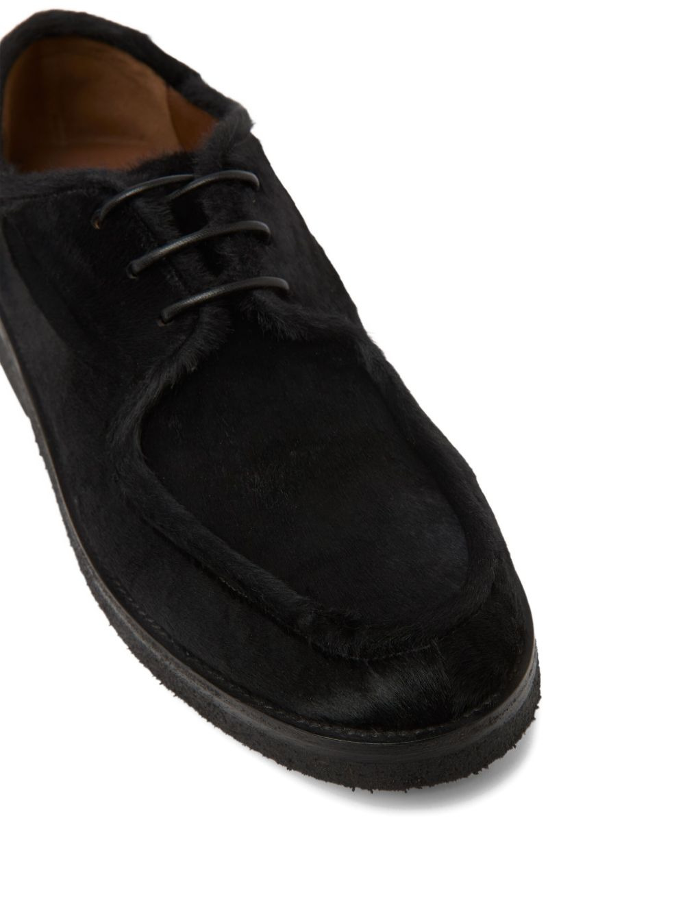 Moccar calf hair Derby shoes - 3