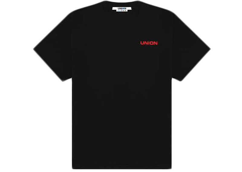 Noah Noah x Union Big Logo Lock-up Tee Black outlook