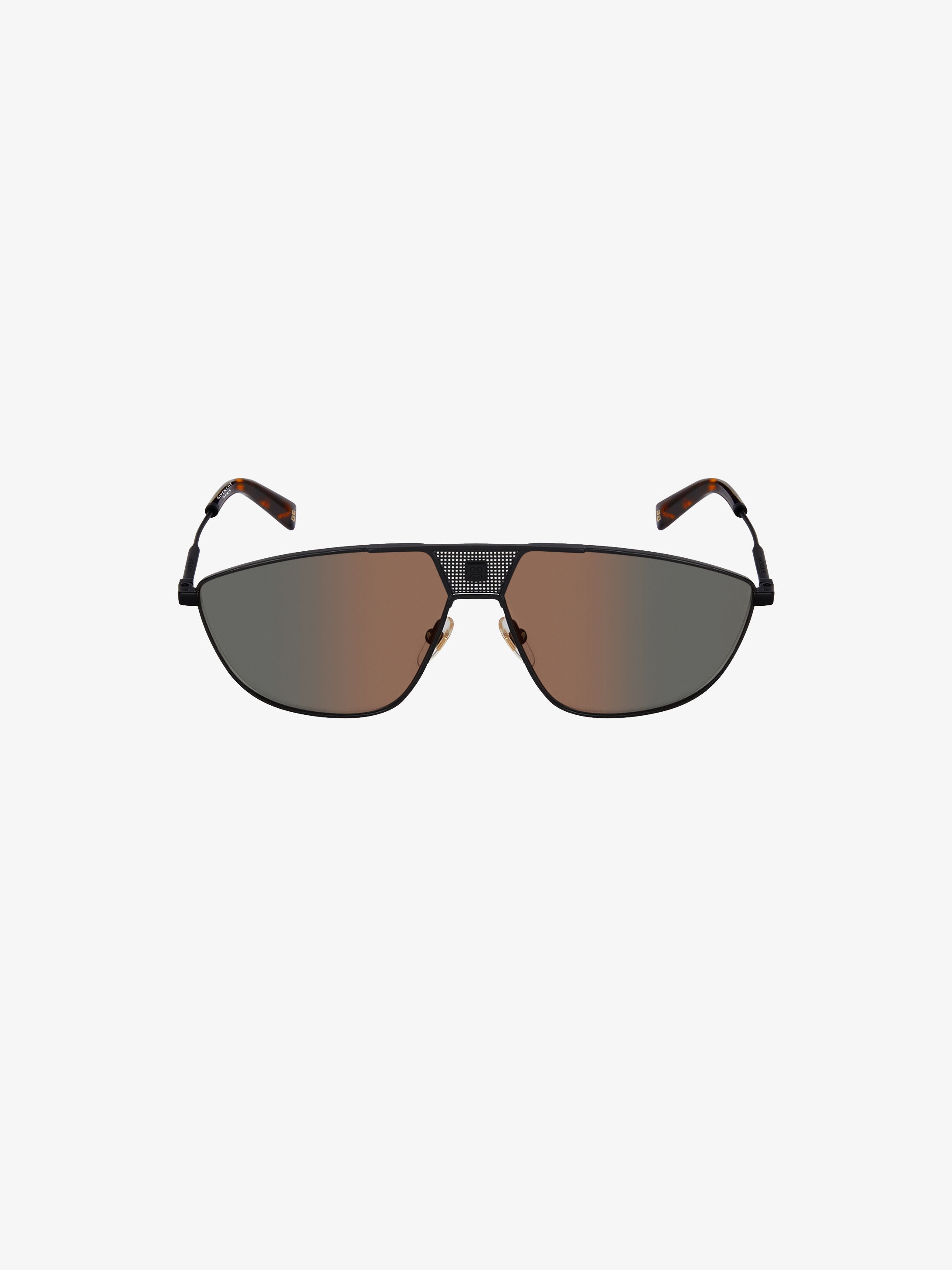 Unisex GV Mesh sunglasses in metal - 5