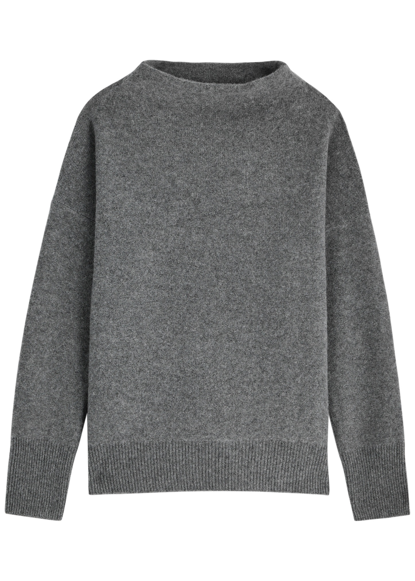 Brushed cashmere jumper - 1