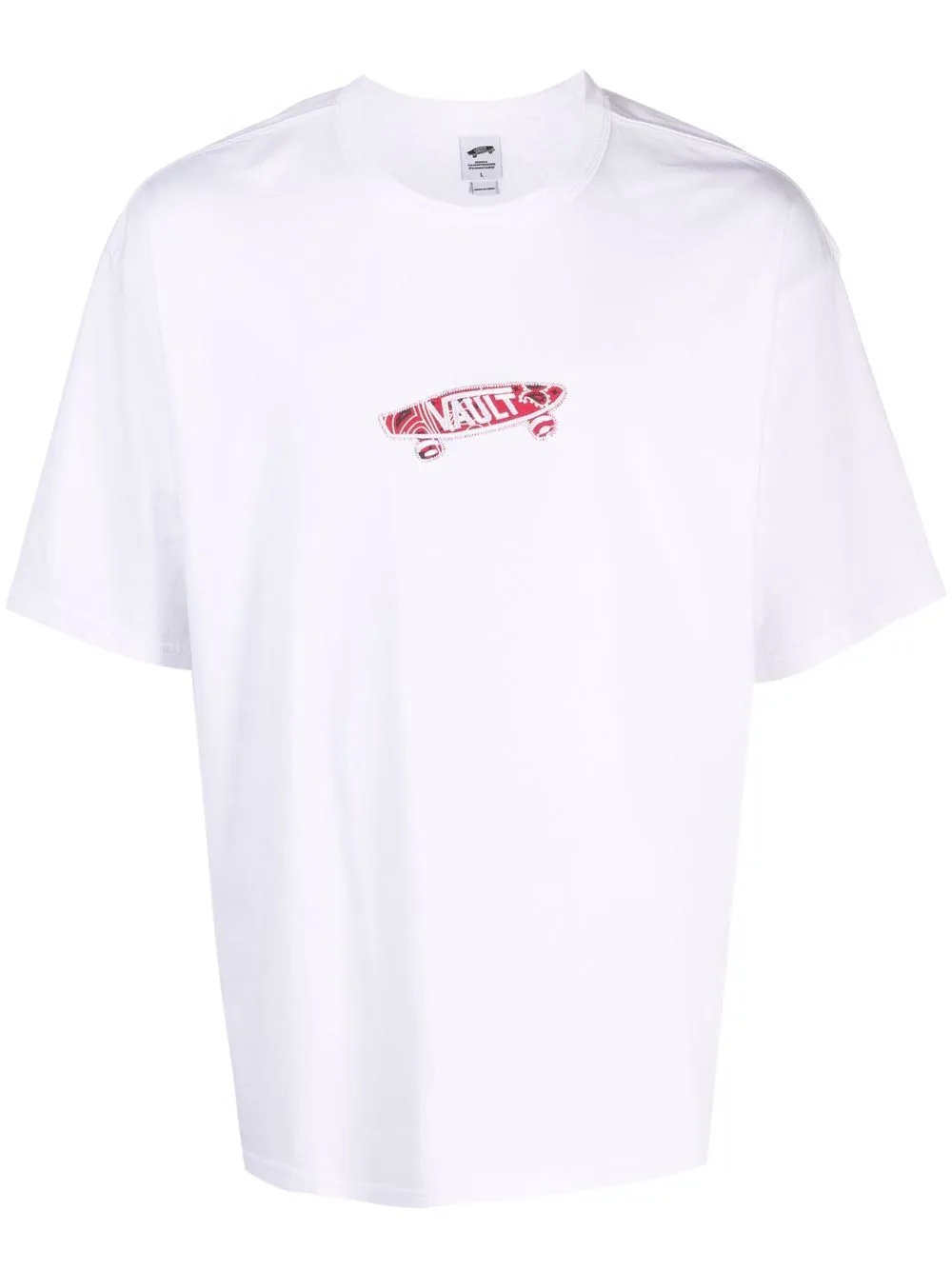 embroidered-logo T-shirt - 1