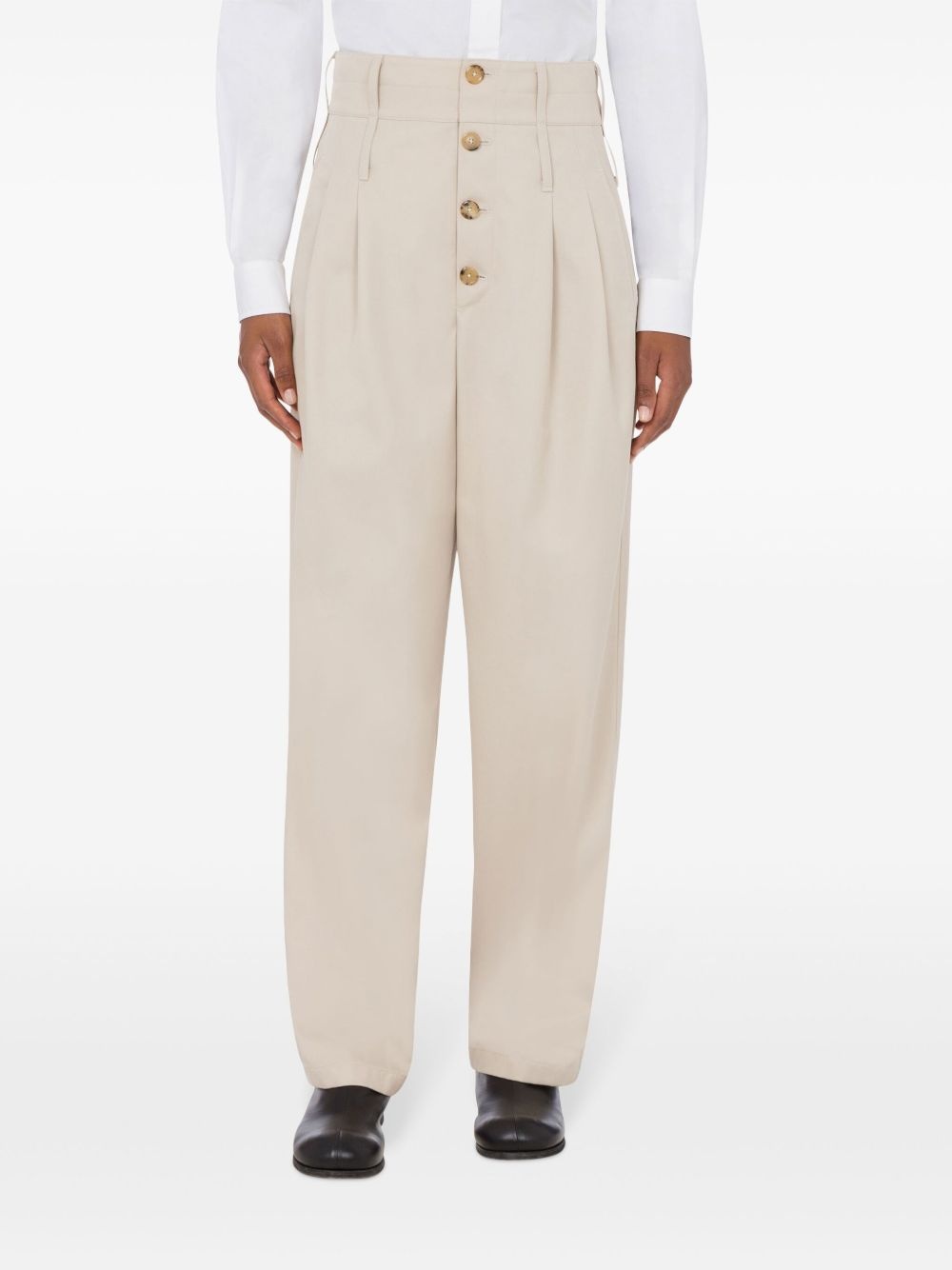 high-waisted trousers - 2
