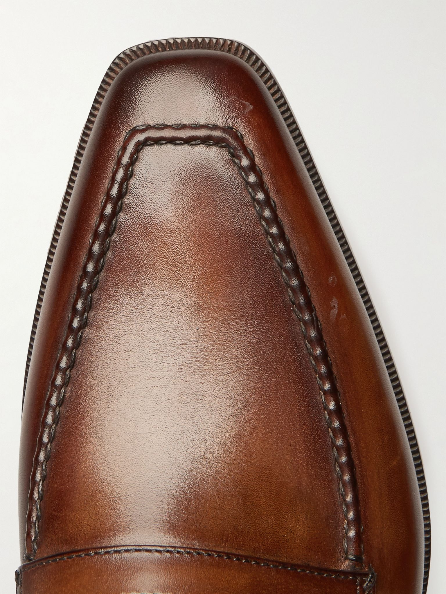 Andy Leather Loafers Brown - 5