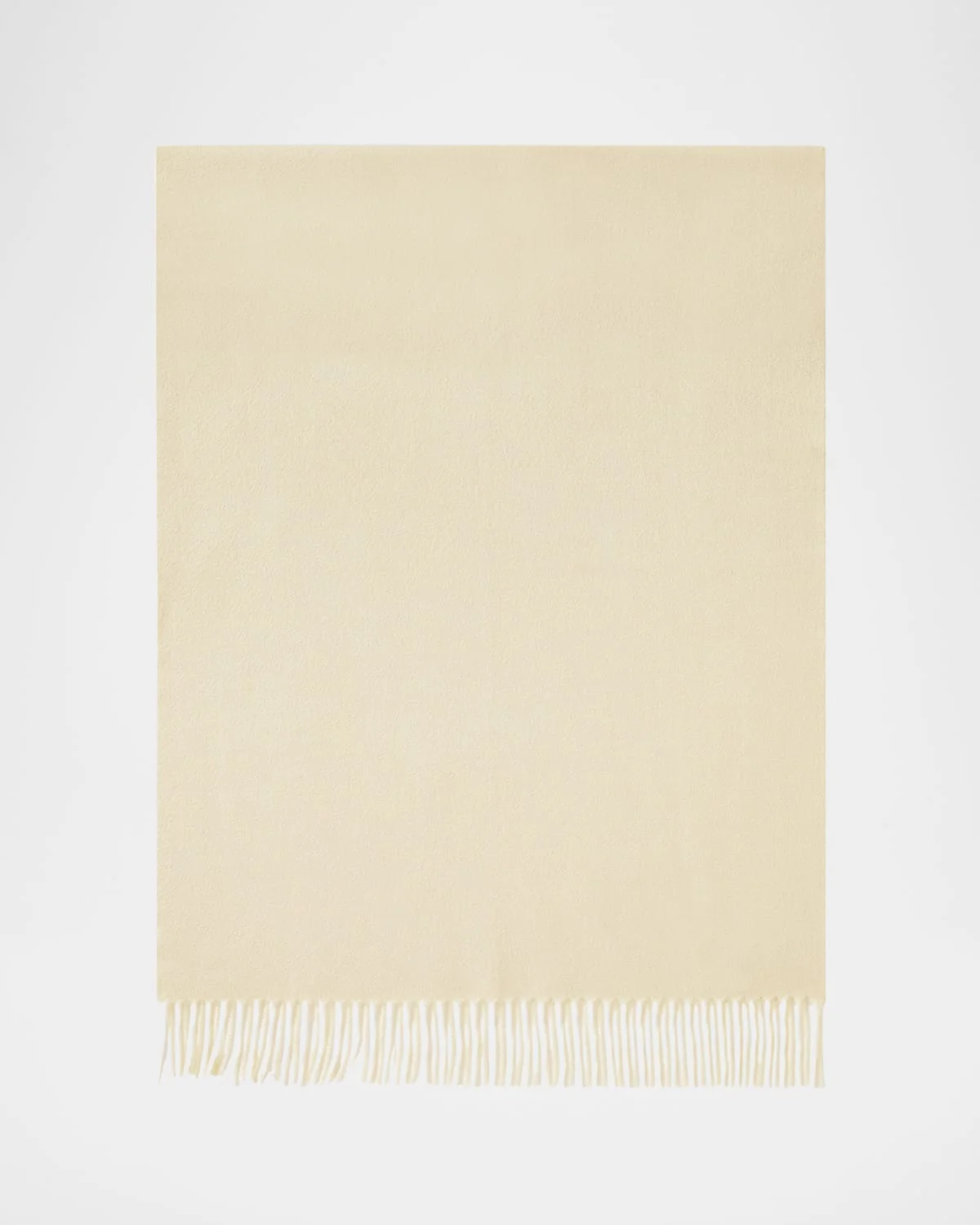 Cashmere Sciarpa Two-Tone Fringe-Trim Scarf - 1