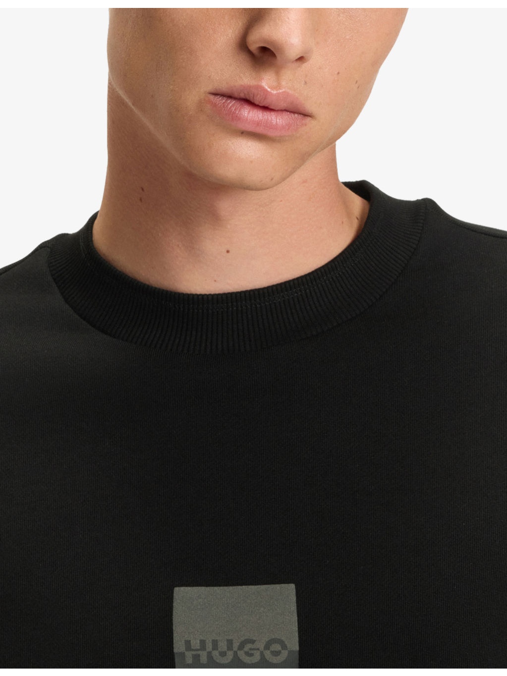 Brand-Print Regular-Fit Cotton Sweatshirt - 5