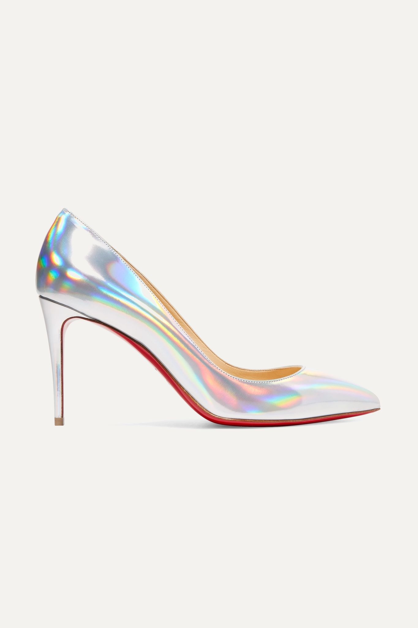 Pigalle Follies 85 iridescent leather pumps - 1