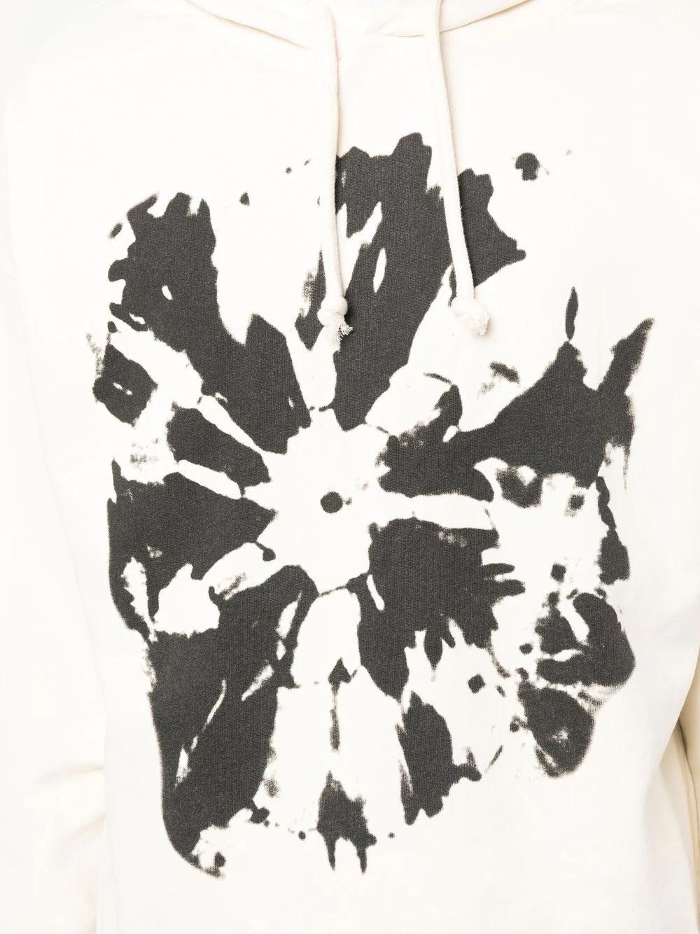 long-sleeved tie-dye hoodie - 5