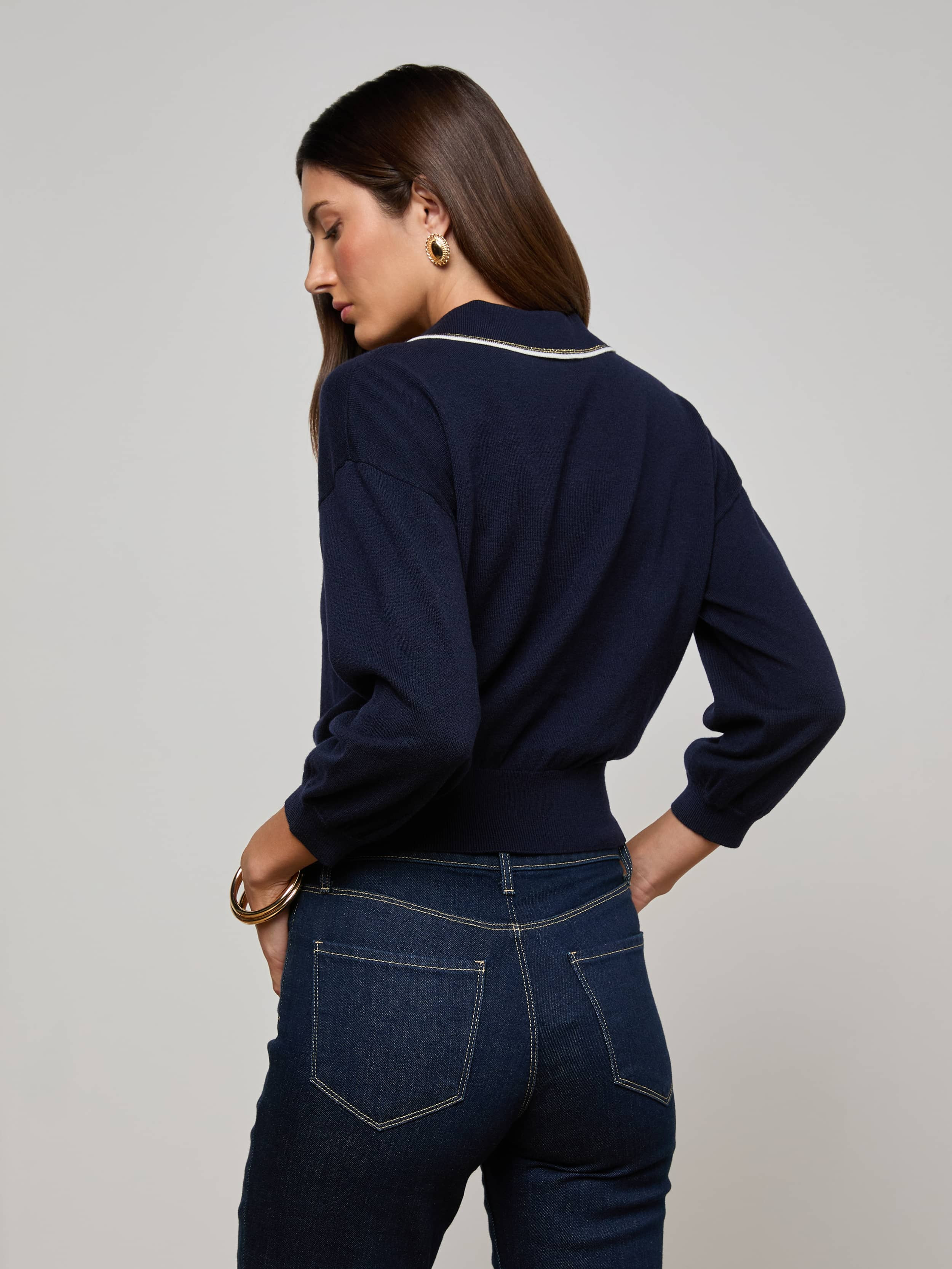 Malaki Cropped Sweater - 5