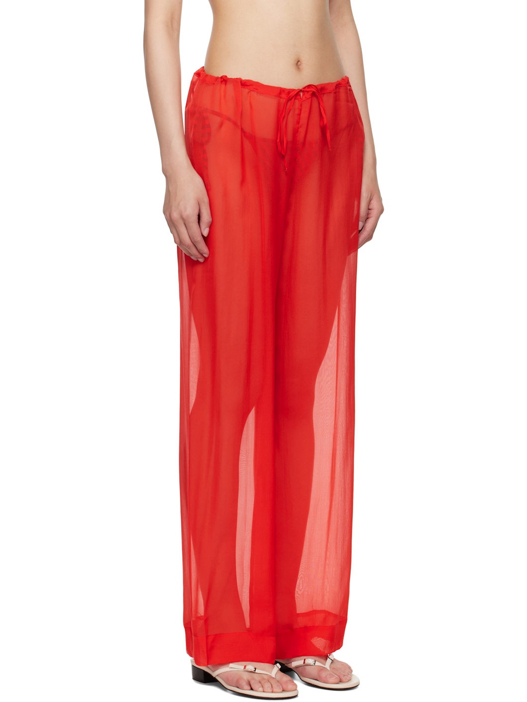 Red Nag-nag Lounge Pants - 2