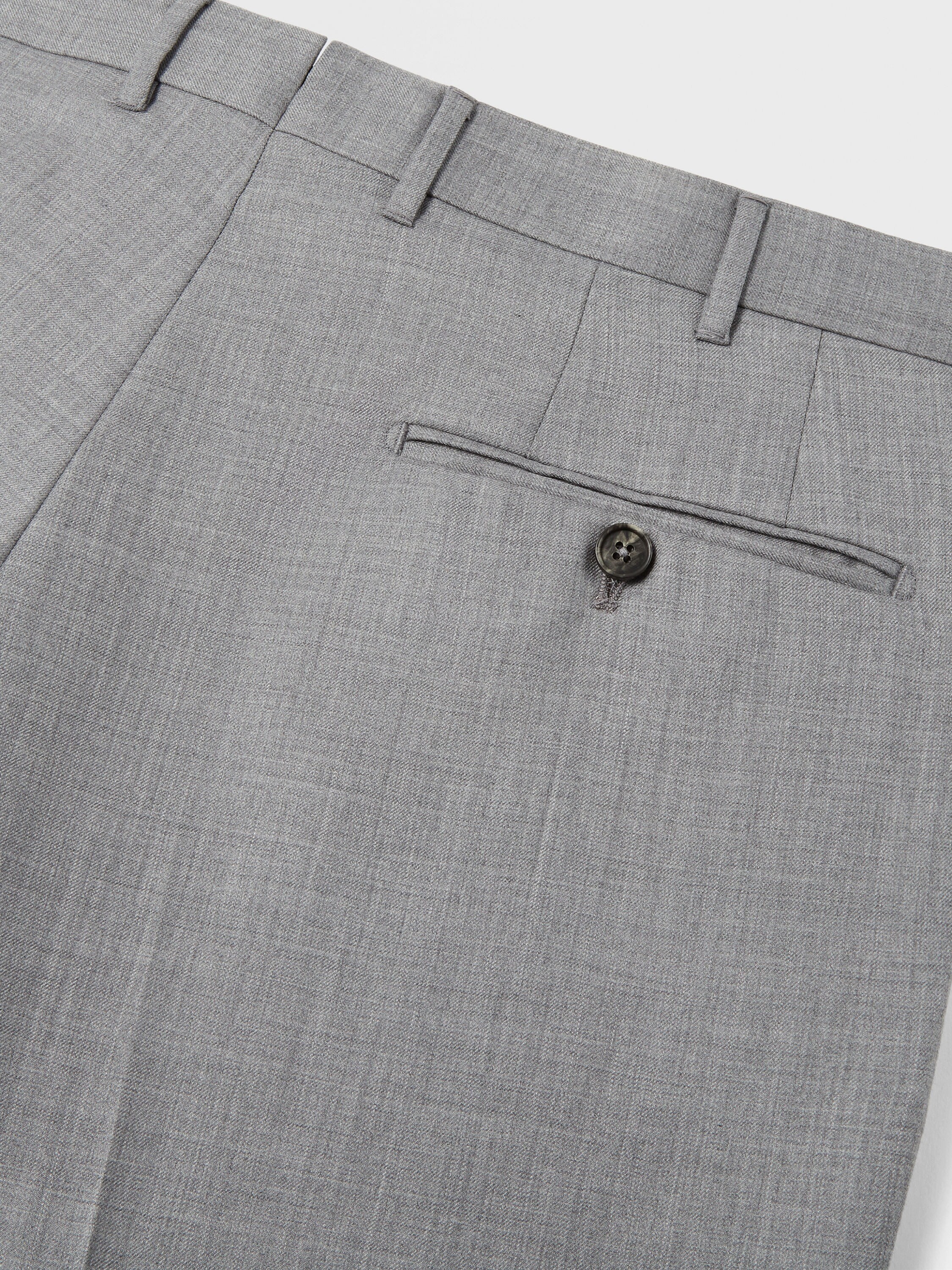 LIGHT GREY OASI CASHMERE SUIT - 3