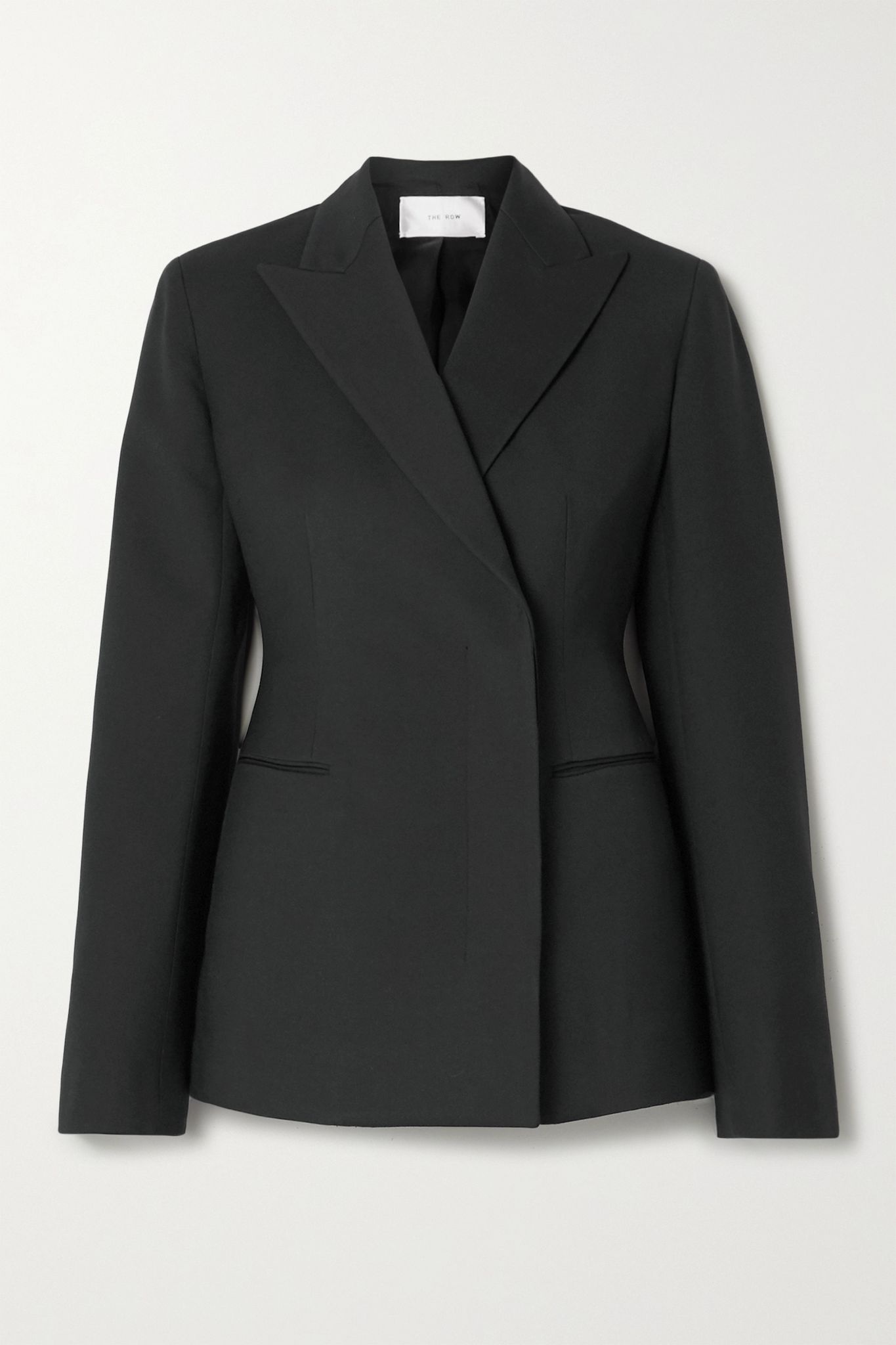 Lanois double-breasted wool-blend blazer - 1