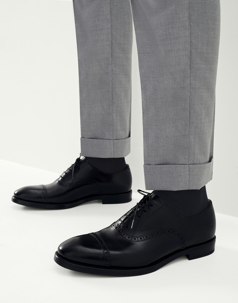 Brunello Cucinelli Smart calfskin Oxfrod brogues outlook