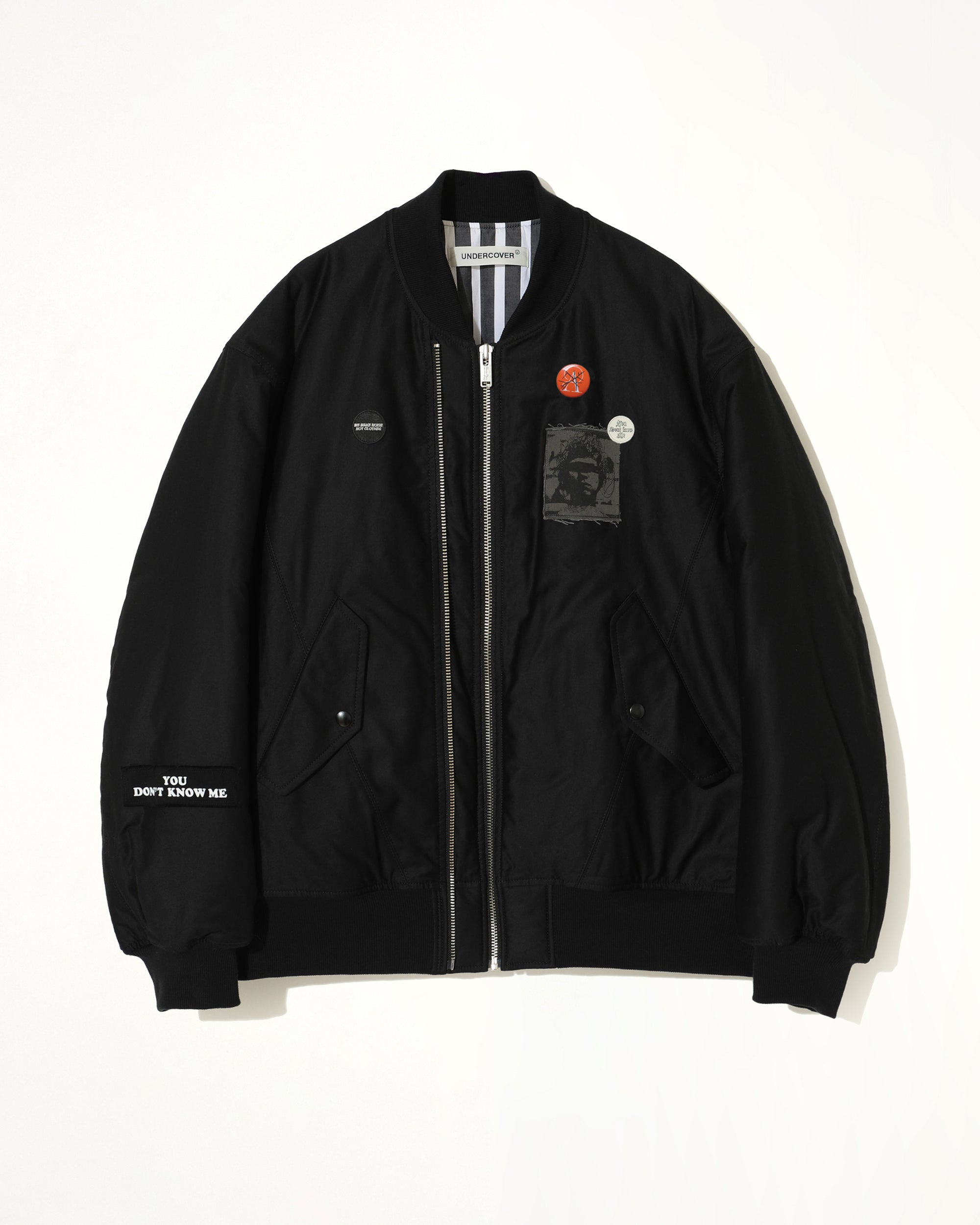 You Don'T Know Me Blouson in Black - 2