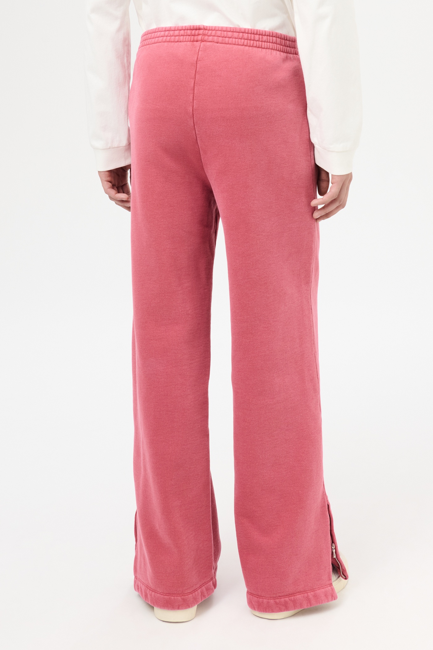 Track Pants Red Sun Fade Hefty Fleece - 5
