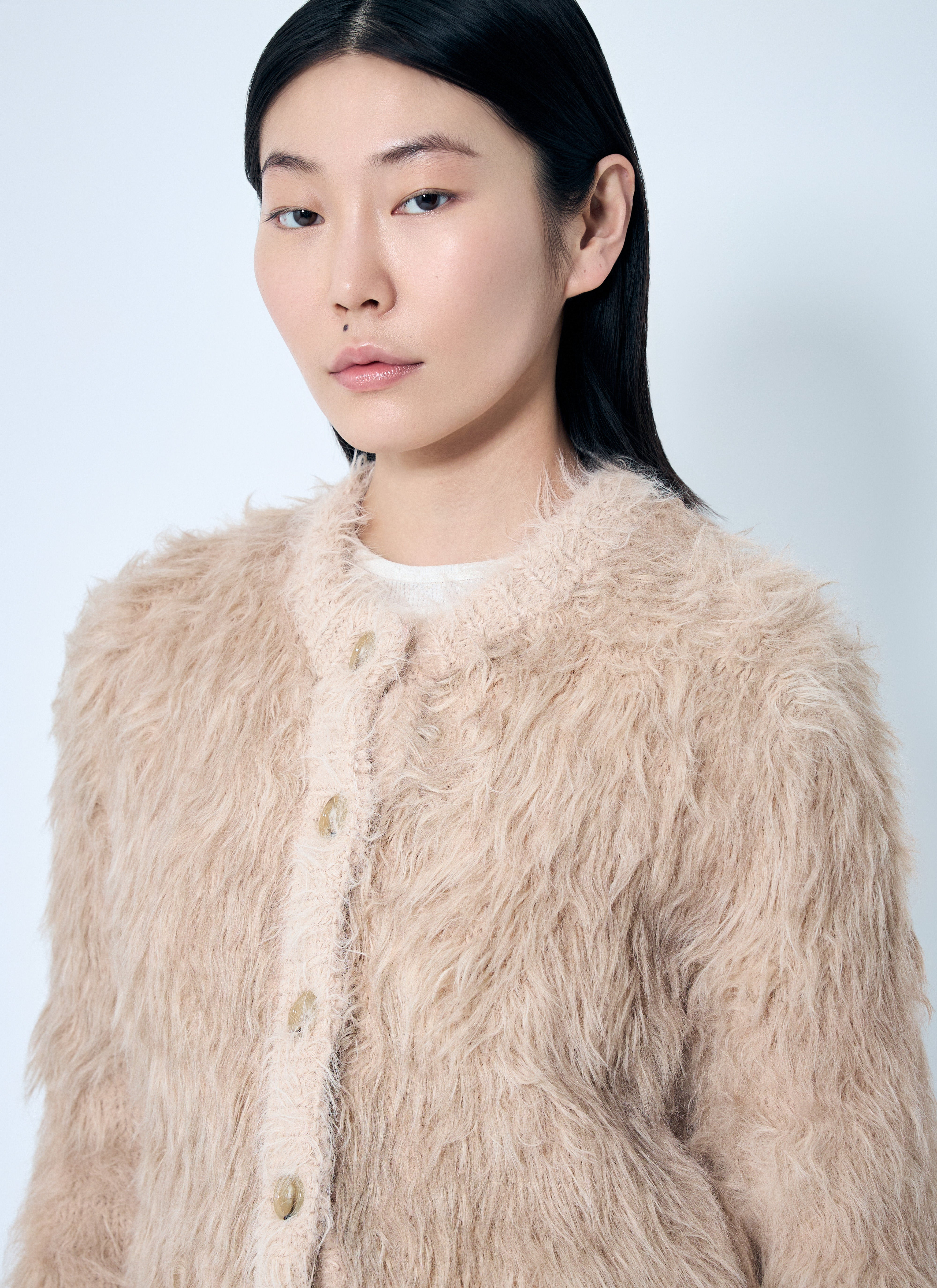 Acne Studios Women Textured Cardigan - 5