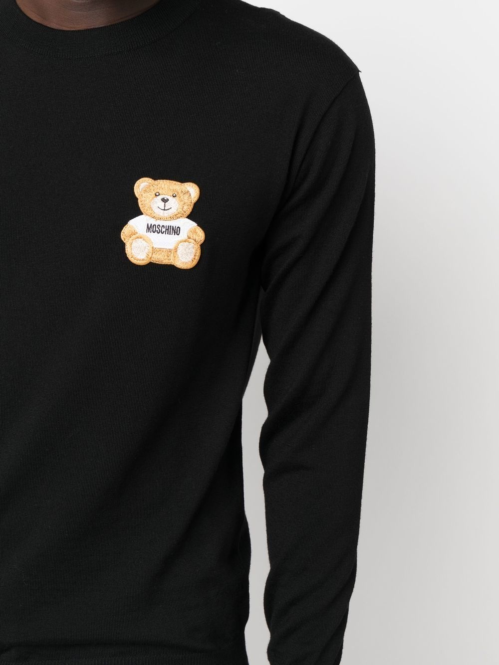 Teddy Bear logo-embroidered jumper - 5