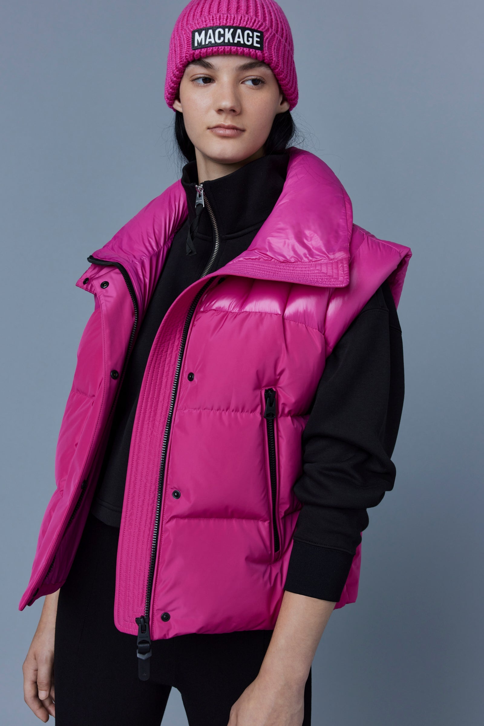VESNA 2-in-1 matte light down jacket for ladies - 6