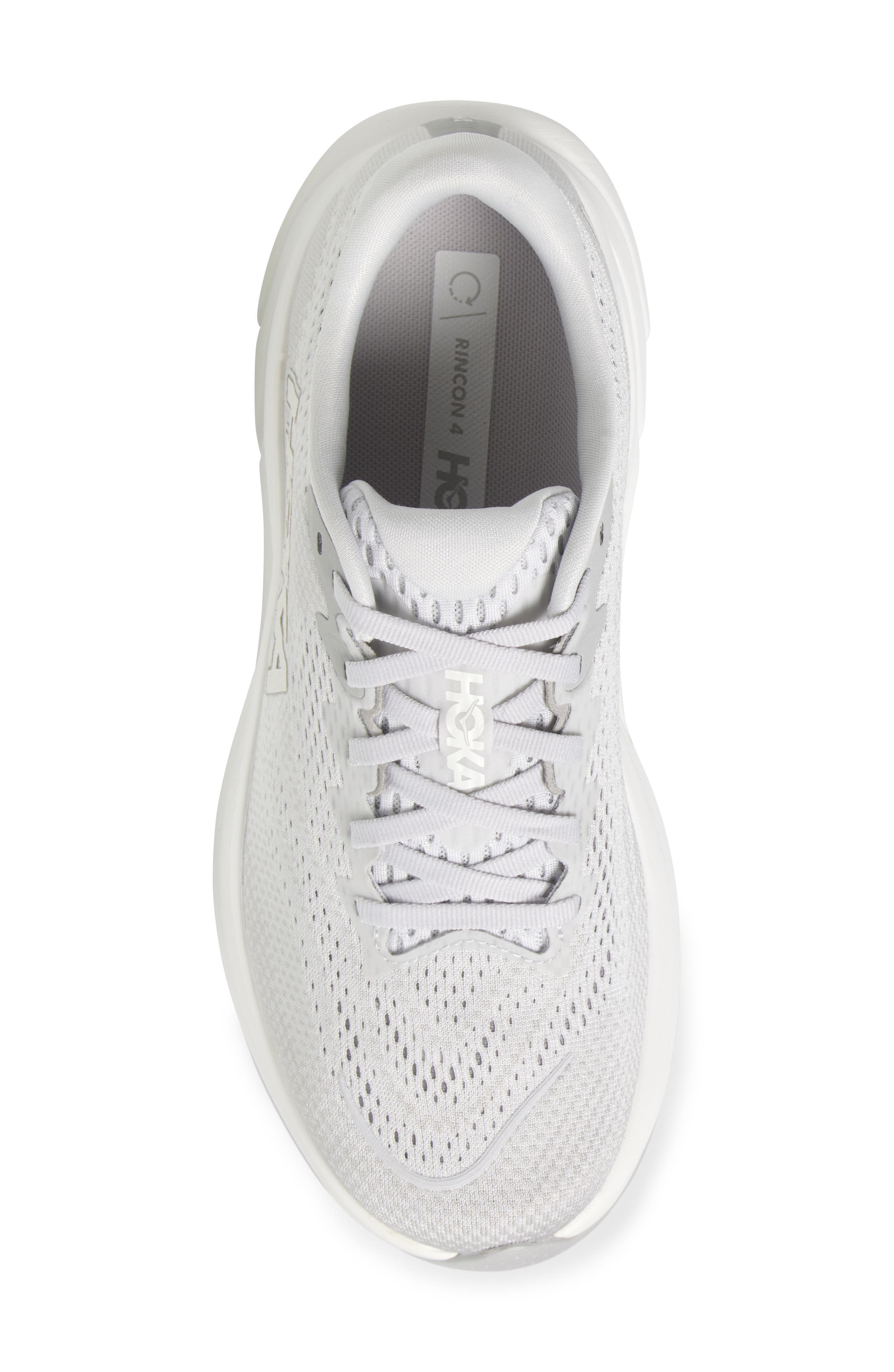 HOKA Rincon 4 Running Shoe in Stardust /Cosmic Grey at Nordstrom - 5