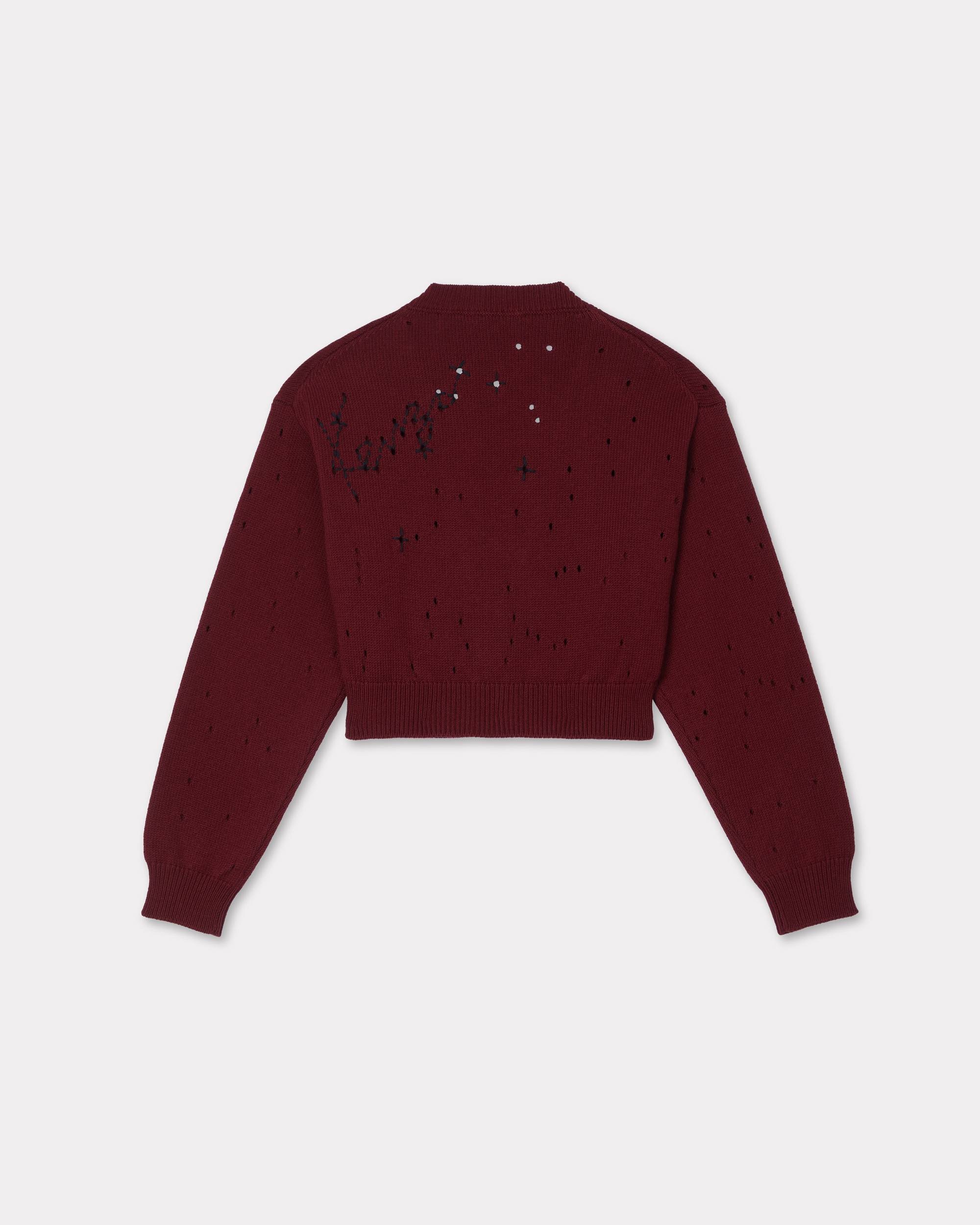 'KENZO Constellation' embroidered cropped cardigan - 2